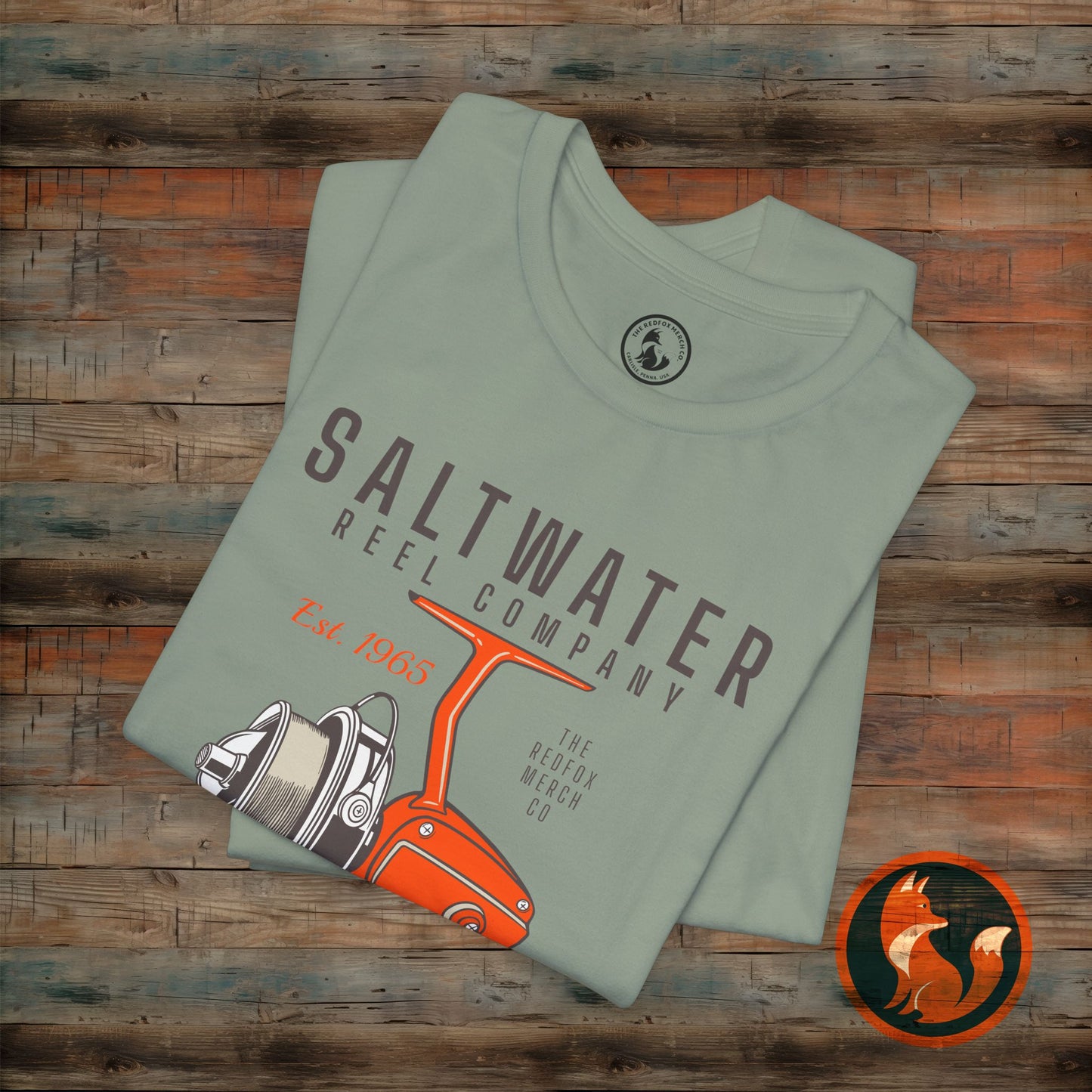 Saltwater Fishing Tee, Vintage Style Shirt, Angler Gift, Beachwear, Casual Outdoor Top, Summer Fishing Apparel