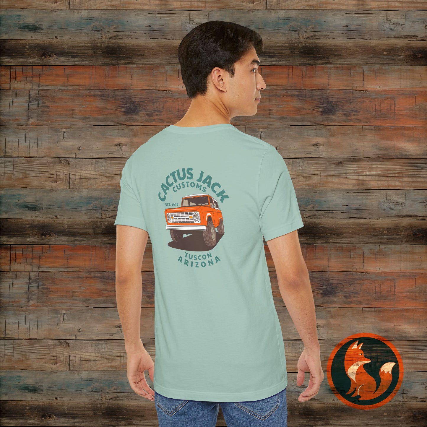 Cactus Jack Vintage Tee, Unisex Short Sleeve Shirt, Retro Graphic Tee, Car Enthusiast Gift, Casual Streetwear, Arizona Pride