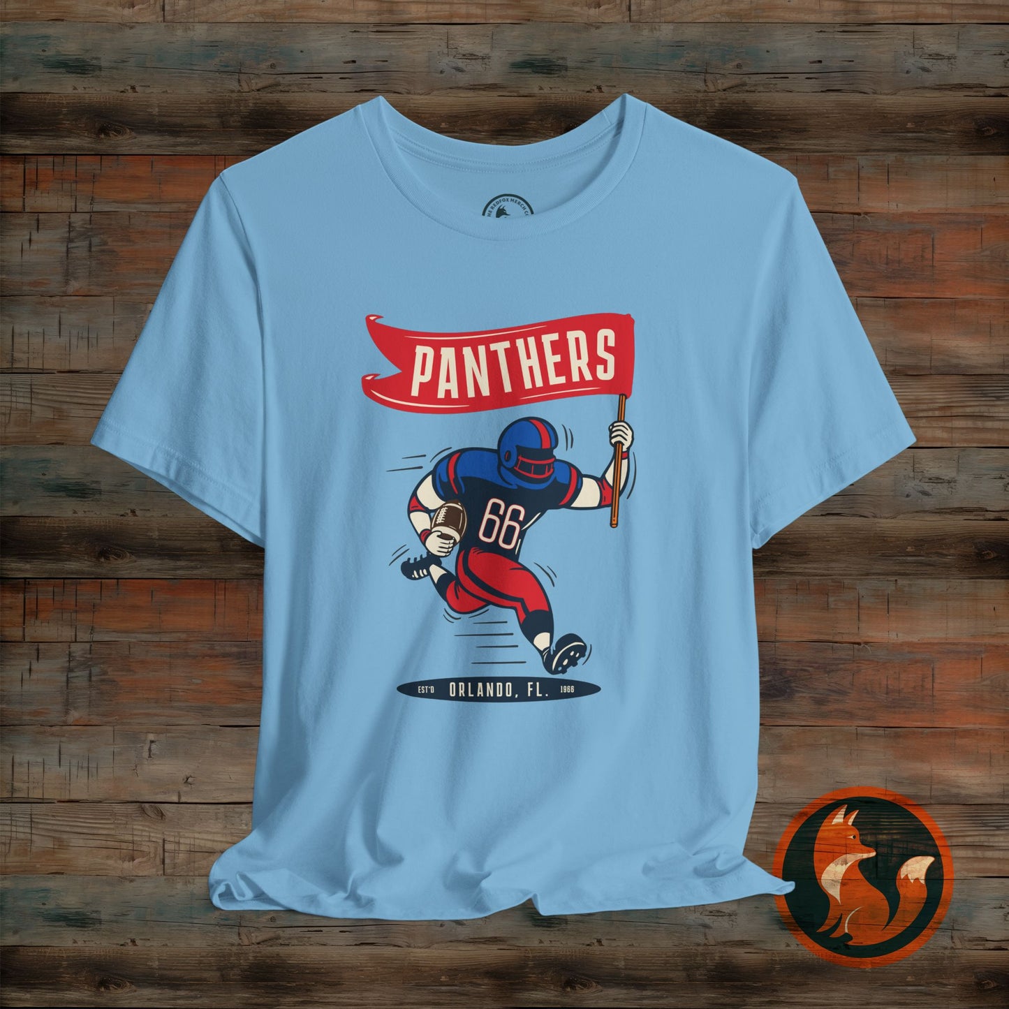 Orlando Panthers CoFL Unisex Jersey Tee, Sporty T-Shirt, Game Day Apparel, Football Fan Shirt, Athletic Wear, Casual Comfort