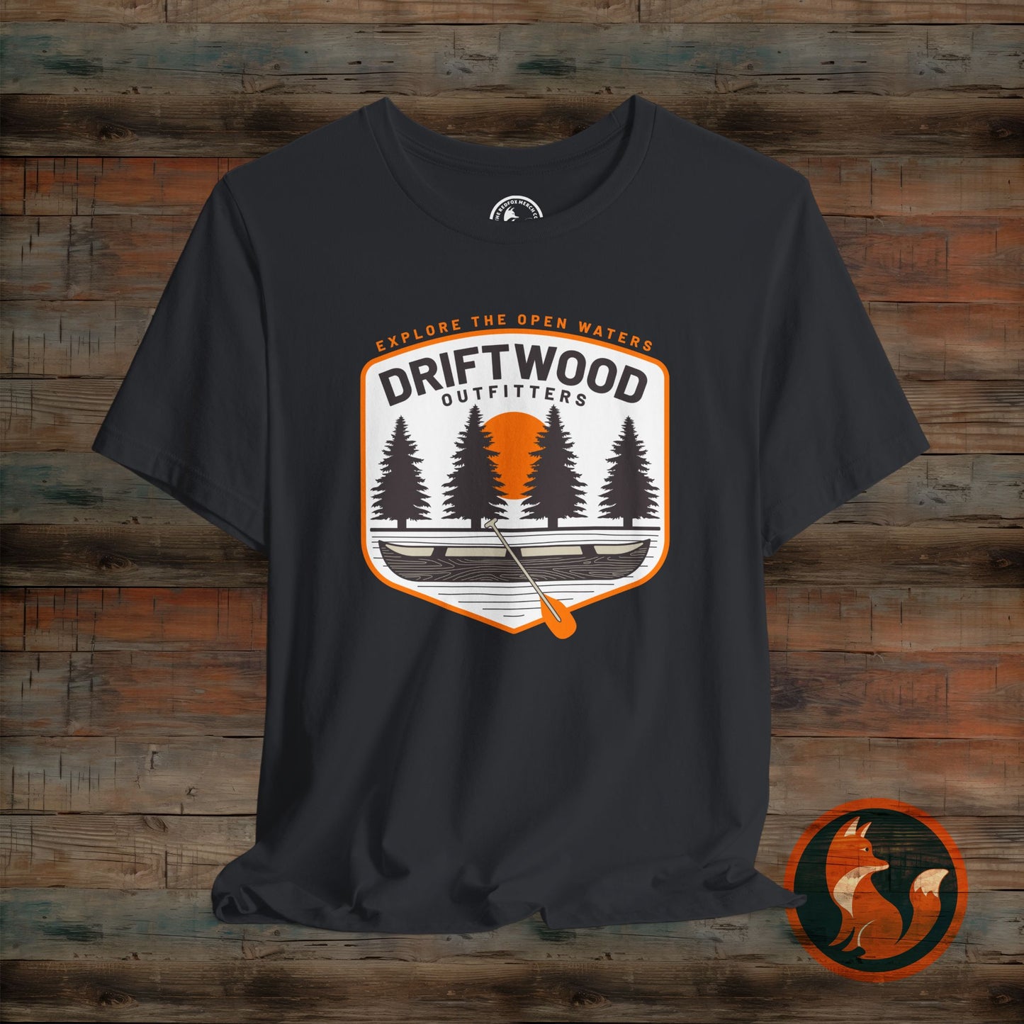 Driftwood Outfitters Unisex Tee, Adventure Shirt, Nature Lover Gift, Camping Apparel, Casual Wear, Perfect all Year