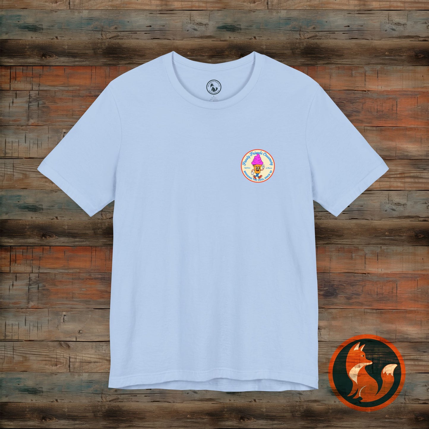 Ice Cream Parlor Tee, Cute Summer Shirt, Fun Gift for Friends, Unisex Graphic Tee, Ice Cream Lovers Apparel, Retro Design T-Shirt