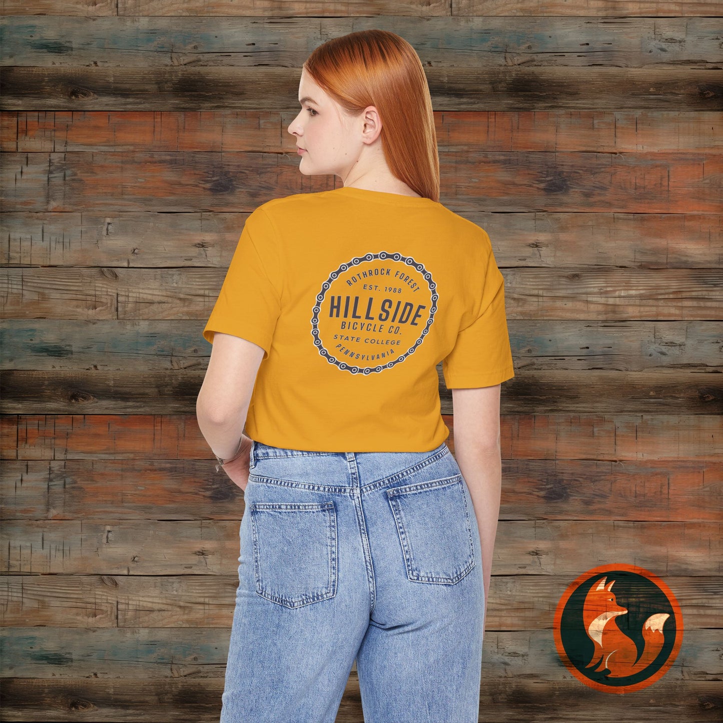 Vintage Bicycle Co. Tee - Unisex Jersey Short Sleeve T-Shirt, Retro Graphic Tee, Bike Lover Gift, Casual Wear, Summer Essential
