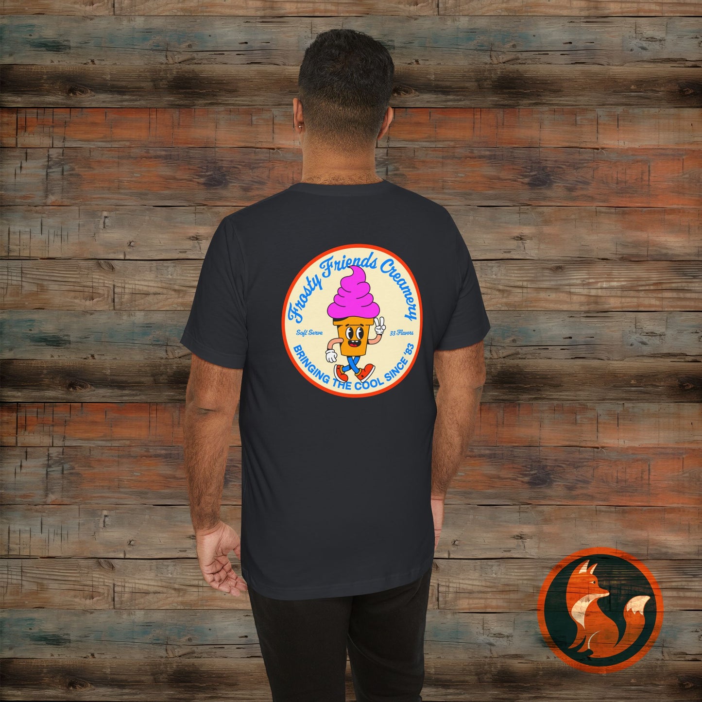 Ice Cream Parlor Tee, Cute Summer Shirt, Fun Gift for Friends, Unisex Graphic Tee, Ice Cream Lovers Apparel, Retro Design T-Shirt