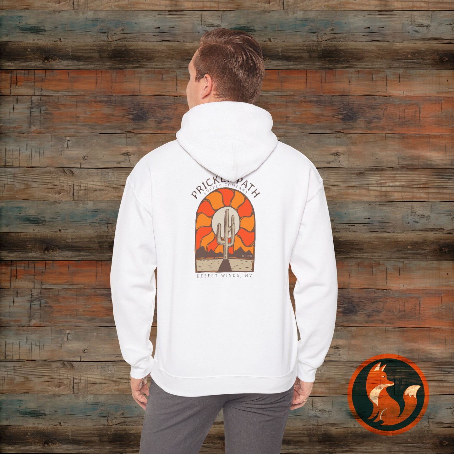 Desert Vibes Hoodie | Cozy Unisex Sweatshirt for Outdoor Lovers, Camping, Travel, Boho Style, Gift for Him/Her