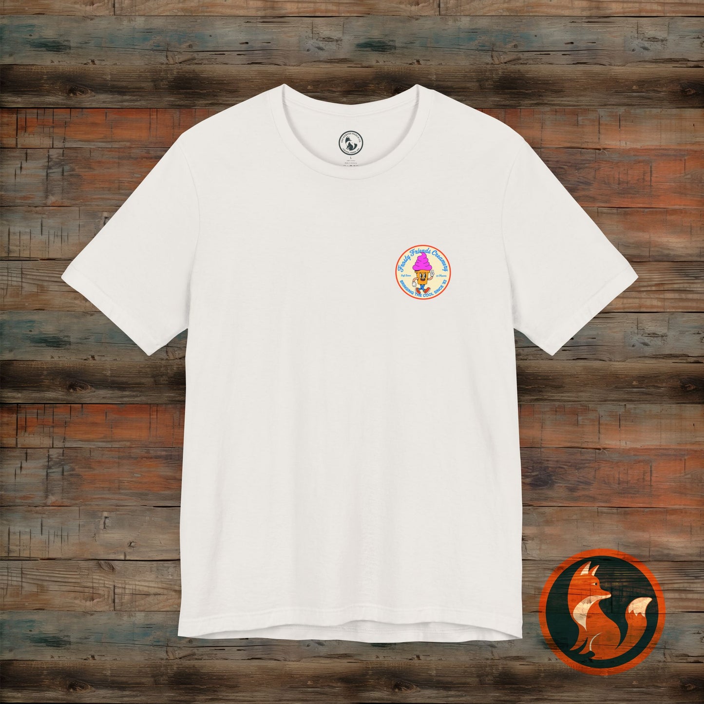 Ice Cream Parlor Tee, Cute Summer Shirt, Fun Gift for Friends, Unisex Graphic Tee, Ice Cream Lovers Apparel, Retro Design T-Shirt