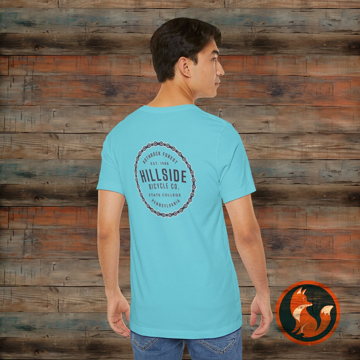 Vintage Bicycle Co. Tee - Unisex Jersey Short Sleeve T-Shirt, Retro Graphic Tee, Bike Lover Gift, Casual Wear, Summer Essential