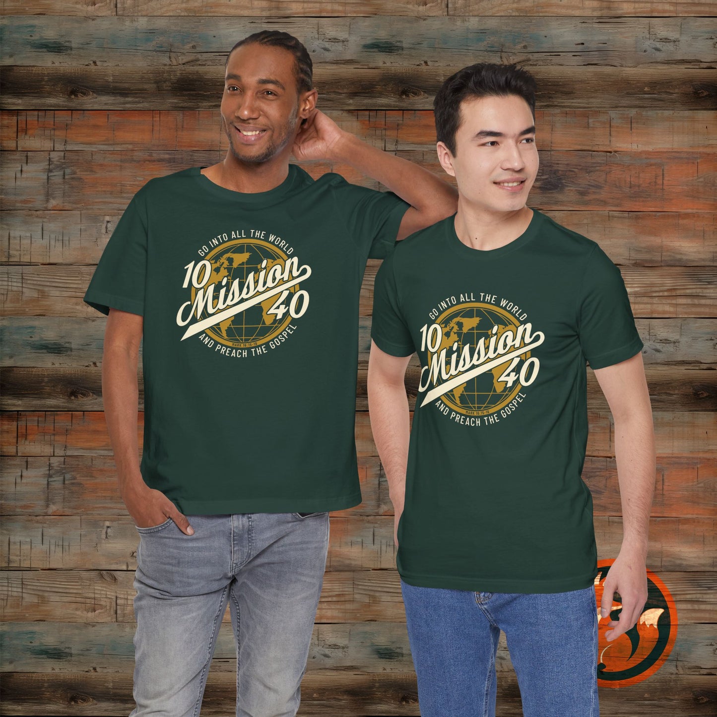Inspirational Mission Tee, Faith-Based Shirt, Unisex Graphic T-Shirt, Christian Apparel, Gift for Believers, Church Events