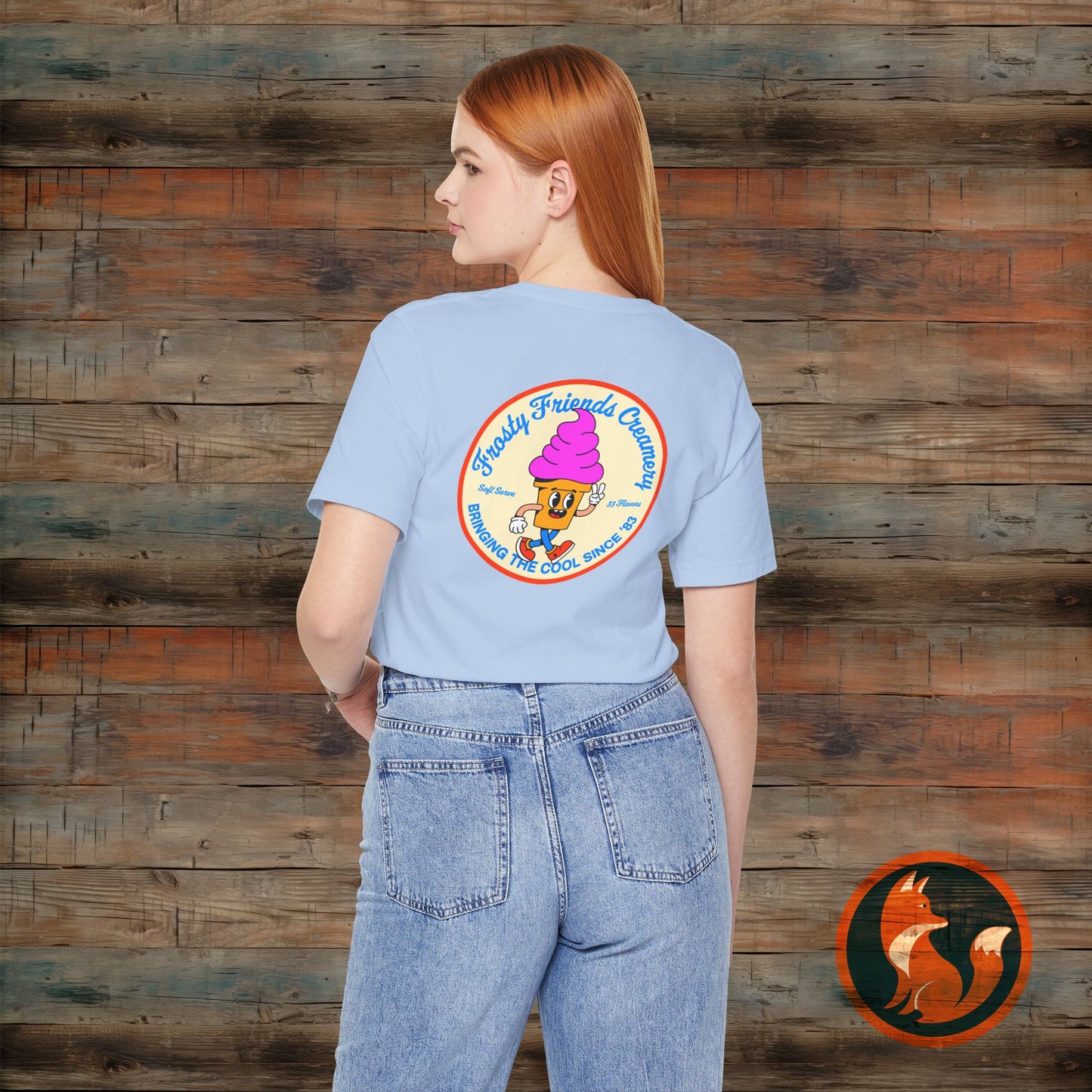 Ice Cream Parlor Tee, Cute Summer Shirt, Fun Gift for Friends, Unisex Graphic Tee, Ice Cream Lovers Apparel, Retro Design T-Shirt