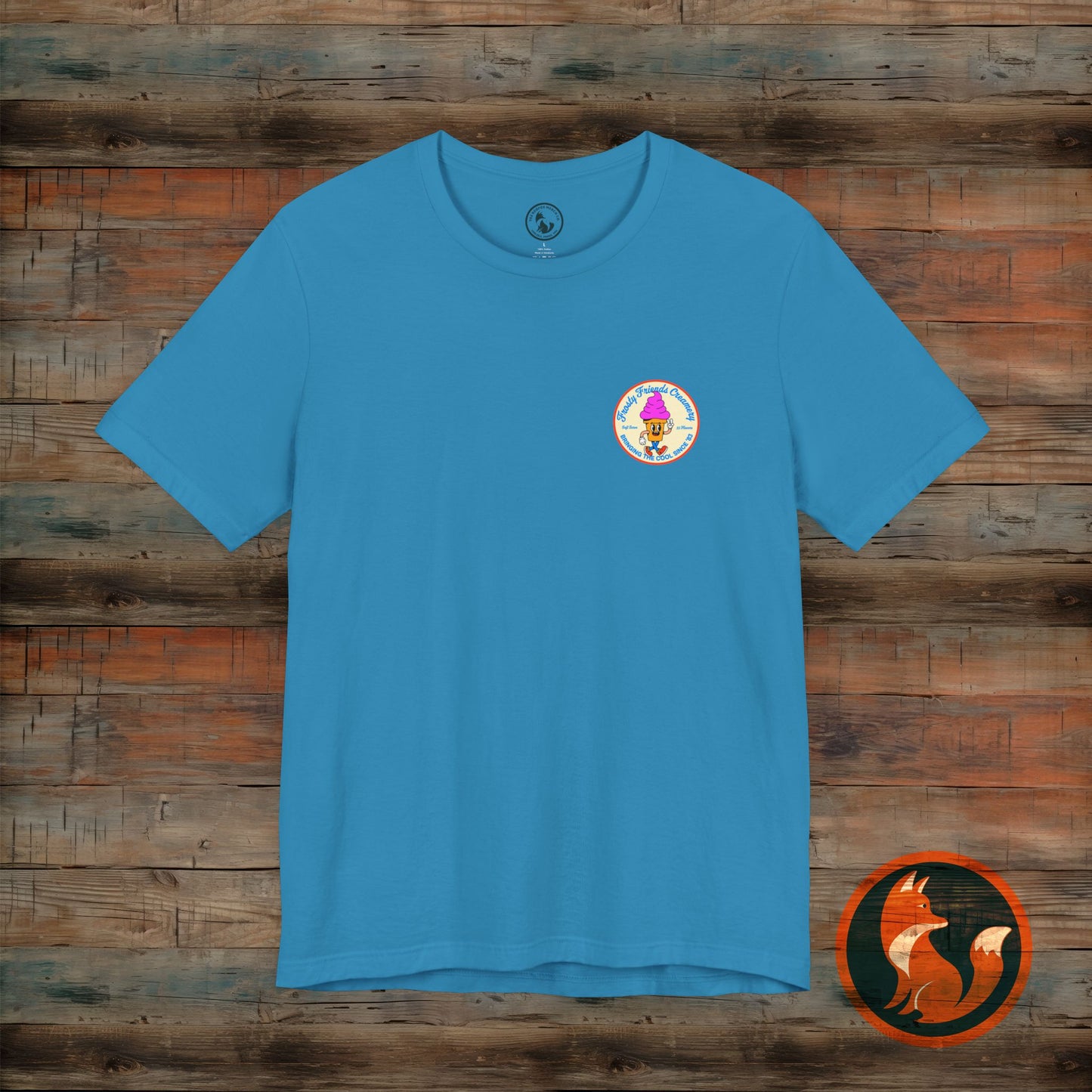 Ice Cream Parlor Tee, Cute Summer Shirt, Fun Gift for Friends, Unisex Graphic Tee, Ice Cream Lovers Apparel, Retro Design T-Shirt