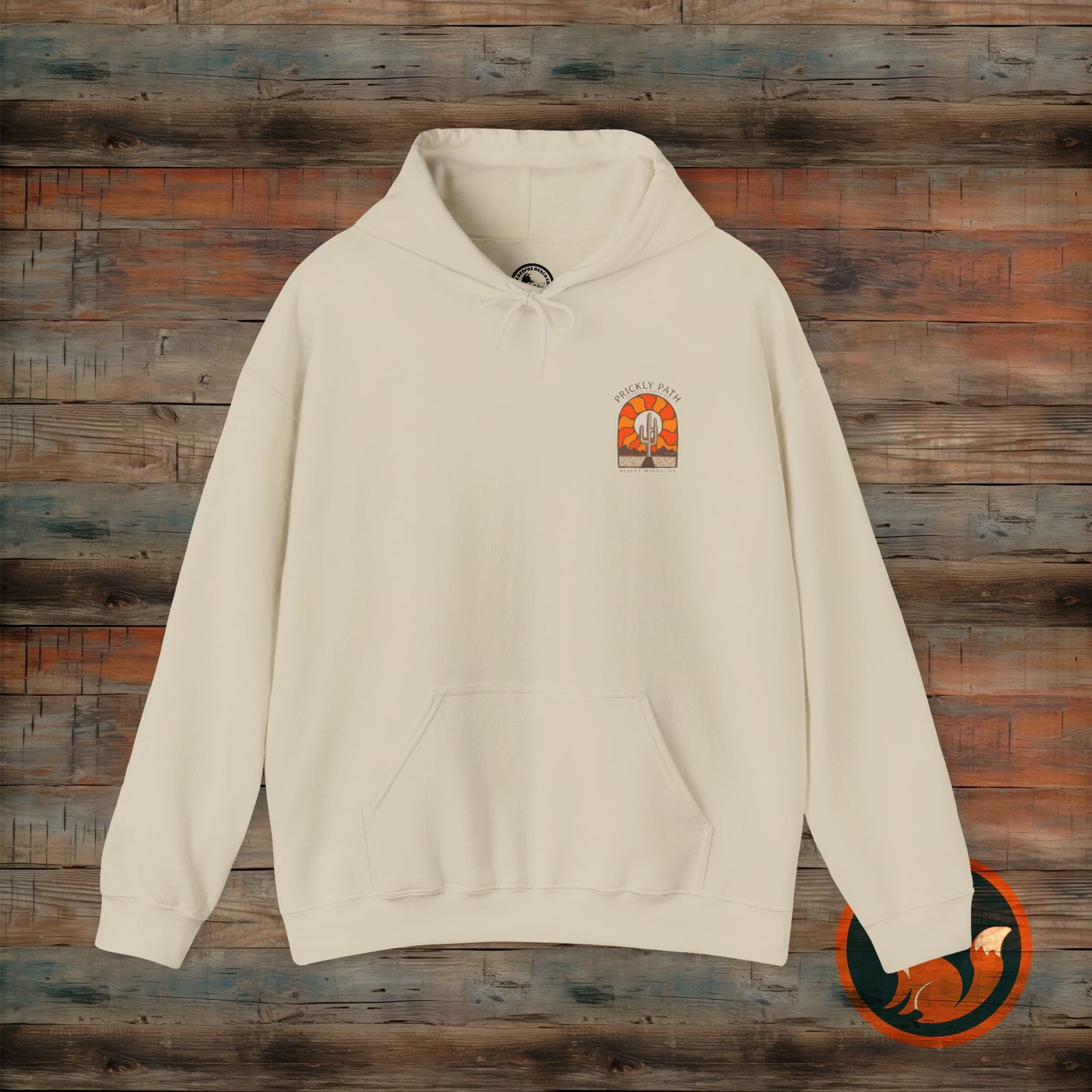 Desert Vibes Hoodie | Cozy Unisex Sweatshirt for Outdoor Lovers, Camping, Travel, Boho Style, Gift for Him/Her