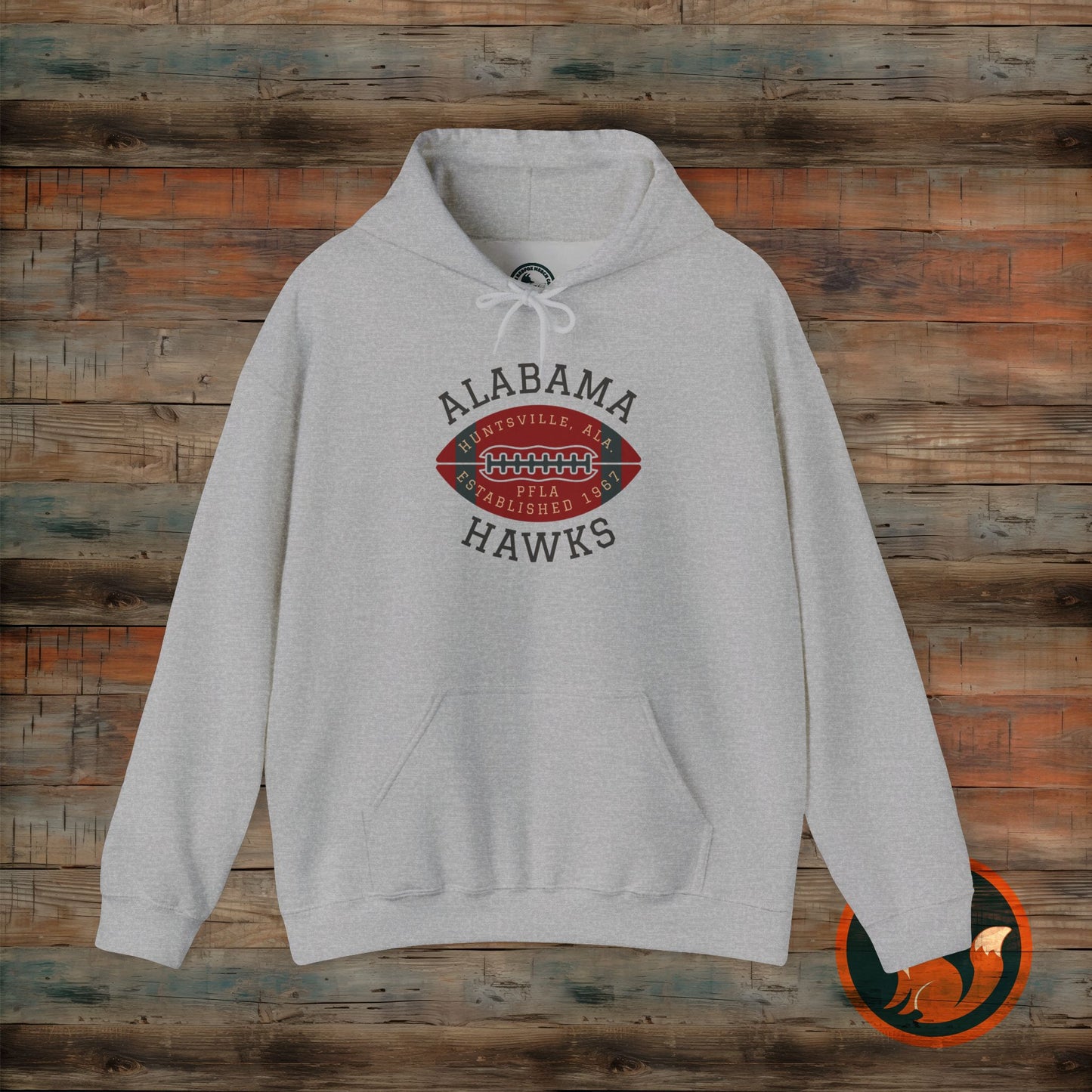 Alabama Hawks Football Sweatshirt, Unisex Casual Hoodie, Team Spirit Gear, Perfect for Game Days, Comfortable All-Season Wear