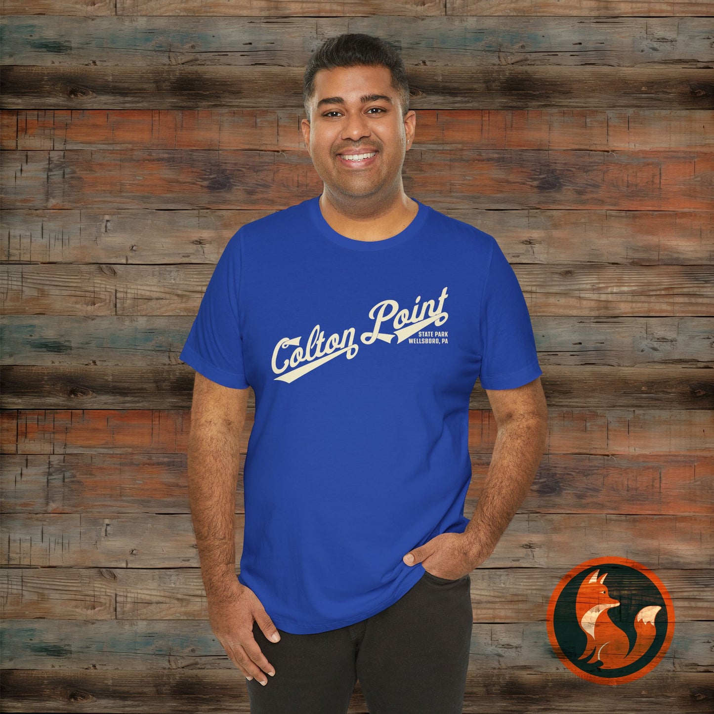 Colton Point Graphic Short Sleeve Tee, Casual Cotton Tee, Unisex T-Shirt, Trendy Summer Shirt, Gift for Travelers, Everyday Wear