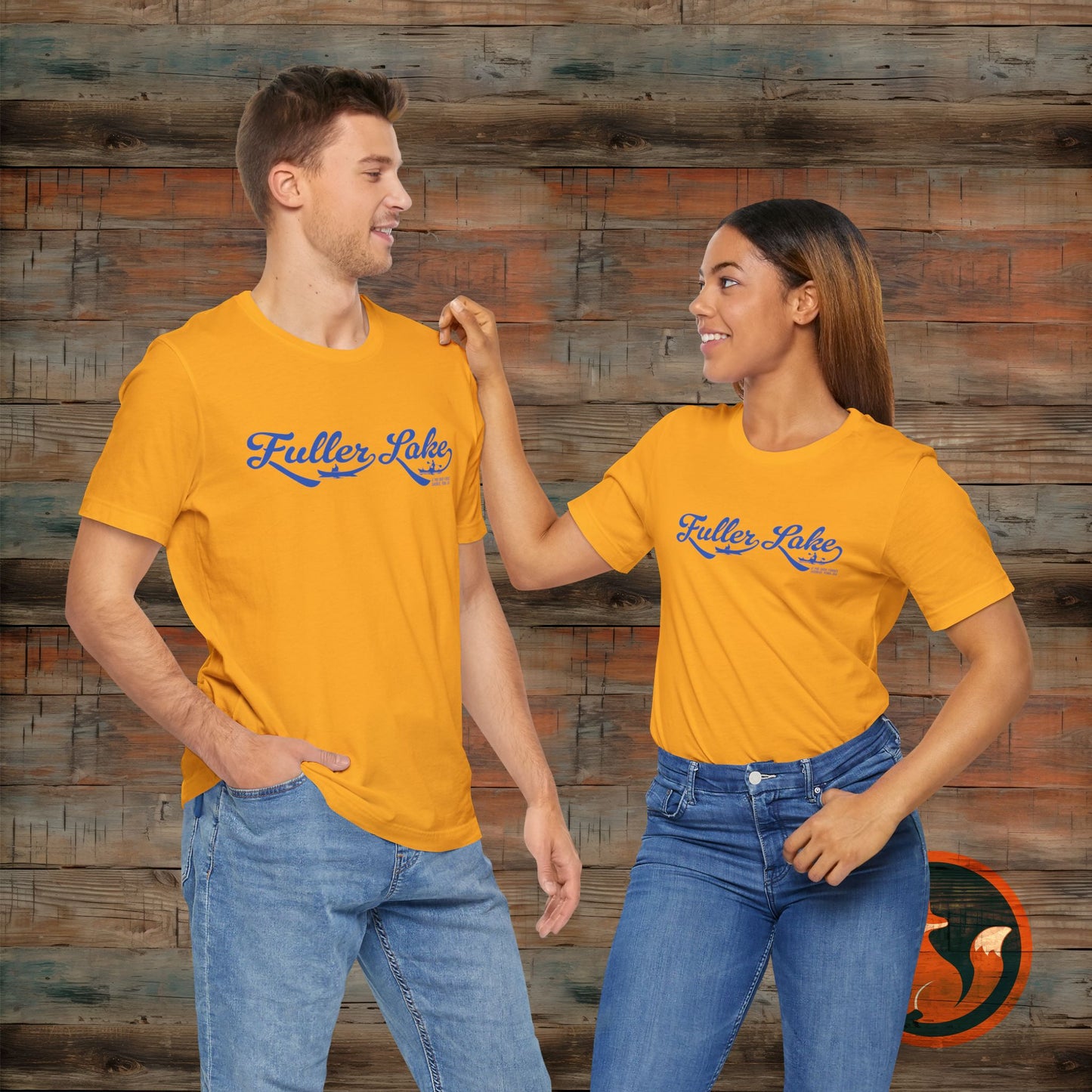 Lake Vibes Unisex T-Shirt - Fuller Lake Graphic Tee, Summer Apparel, Outdoorsy Gift, Lake Lover Shirt, Casual Comfort Wear