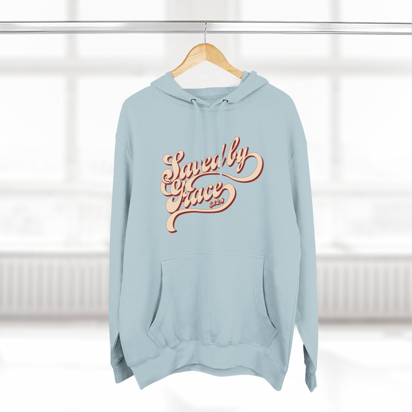 Cozy Inspirational Fleece Hoodie, Casual Wear, Gifts for Friends, Cool Weather Apparel, Relaxed Fit, Everyday Comfort