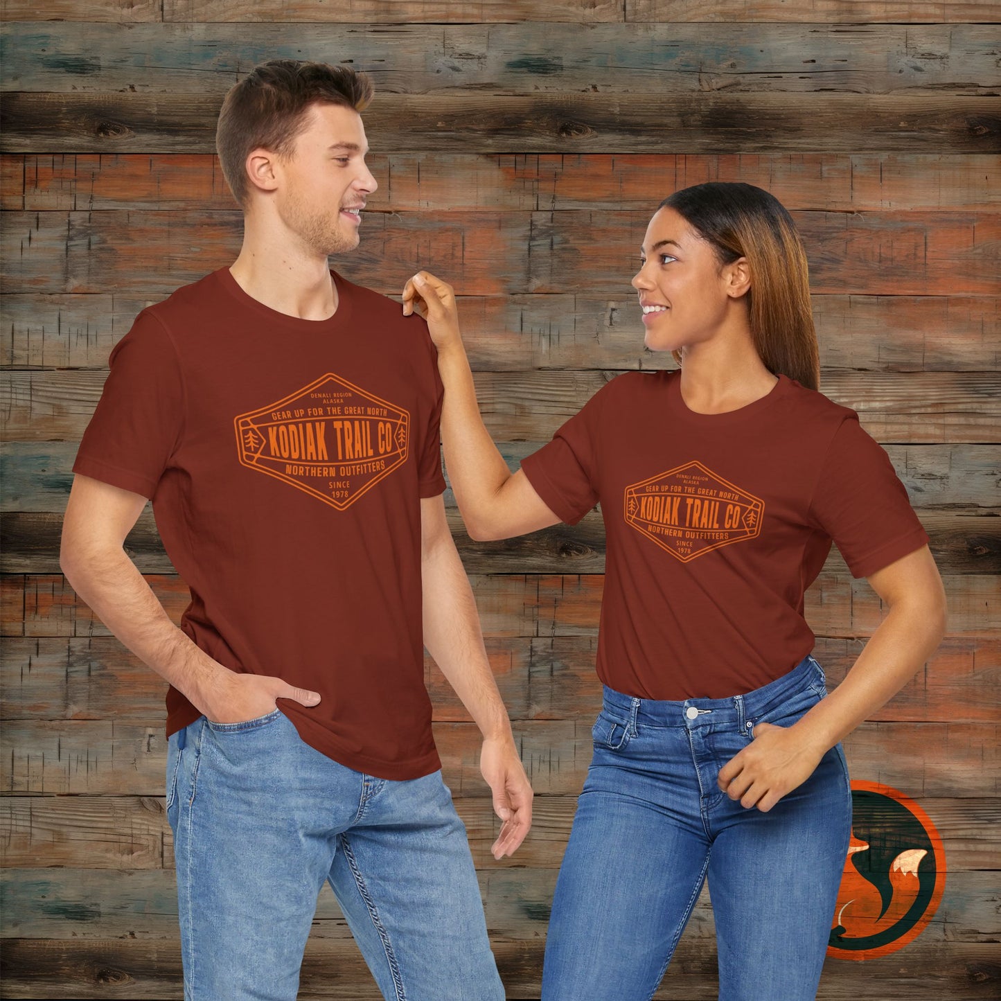 Rustic Outdoor Adventure Tee, Hiking Shirt, Vintage Style T-Shirt, Kodiak Trail Co Shirt, Great Outdoors Apparel