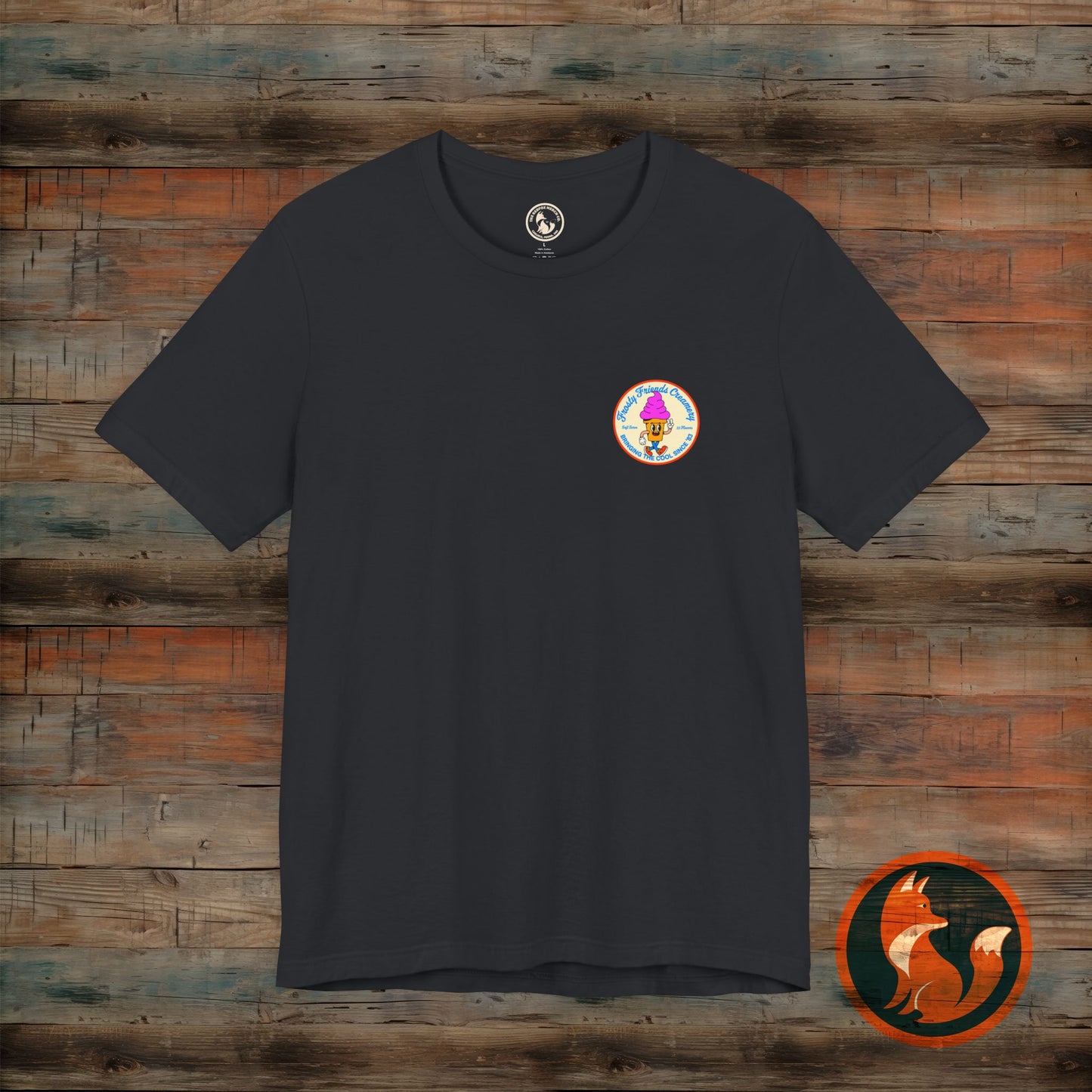 Ice Cream Parlor Tee, Cute Summer Shirt, Fun Gift for Friends, Unisex Graphic Tee, Ice Cream Lovers Apparel, Retro Design T-Shirt