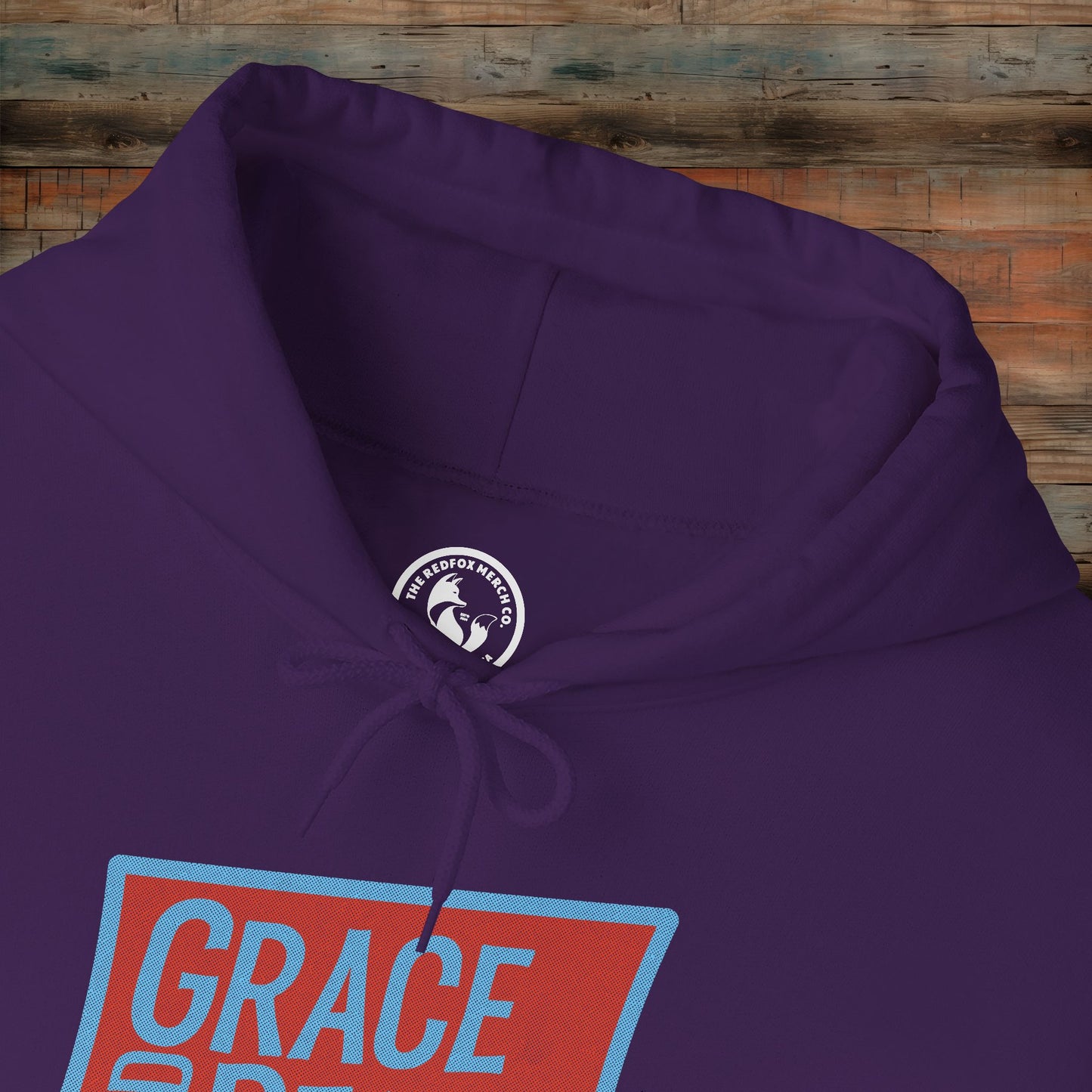 Unisex Grace and Peace Hooded Sweatshirt | Cozy Gift for Faith, Spirituality, Relaxation, Thoughtful Occasions, Everyday Wear