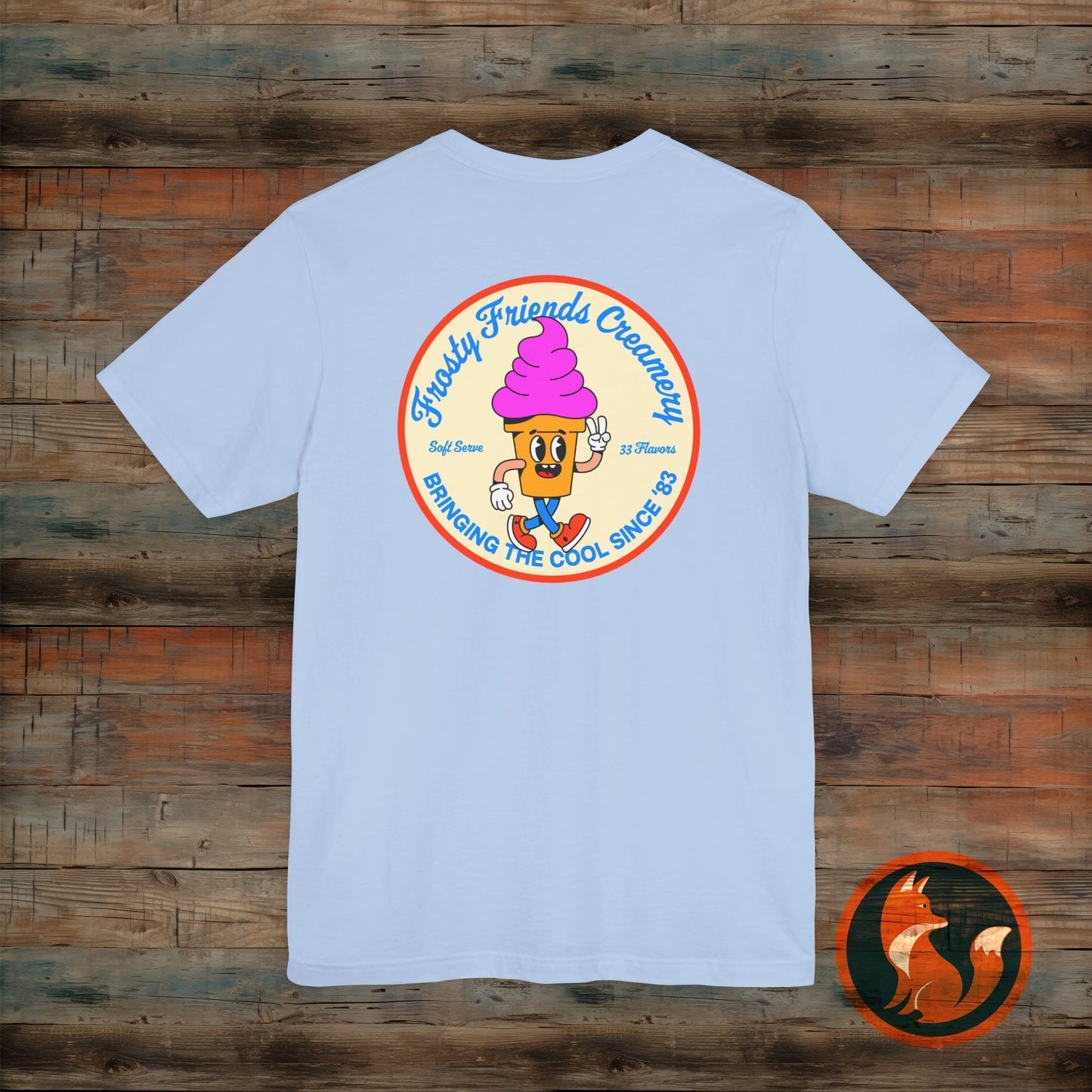 Ice Cream Parlor Tee, Cute Summer Shirt, Fun Gift for Friends, Unisex Graphic Tee, Ice Cream Lovers Apparel, Retro Design T-Shirt
