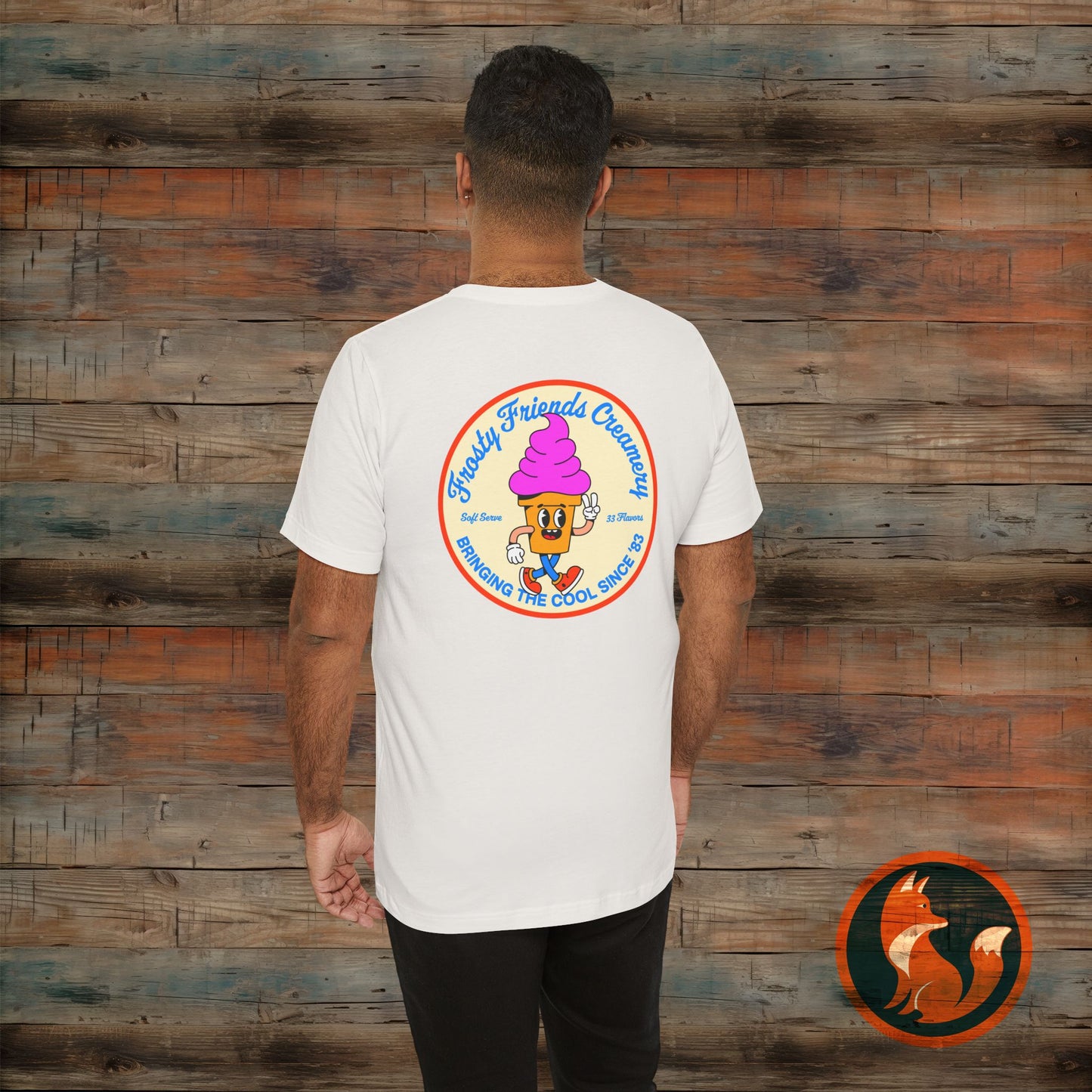 Ice Cream Parlor Tee, Cute Summer Shirt, Fun Gift for Friends, Unisex Graphic Tee, Ice Cream Lovers Apparel, Retro Design T-Shirt