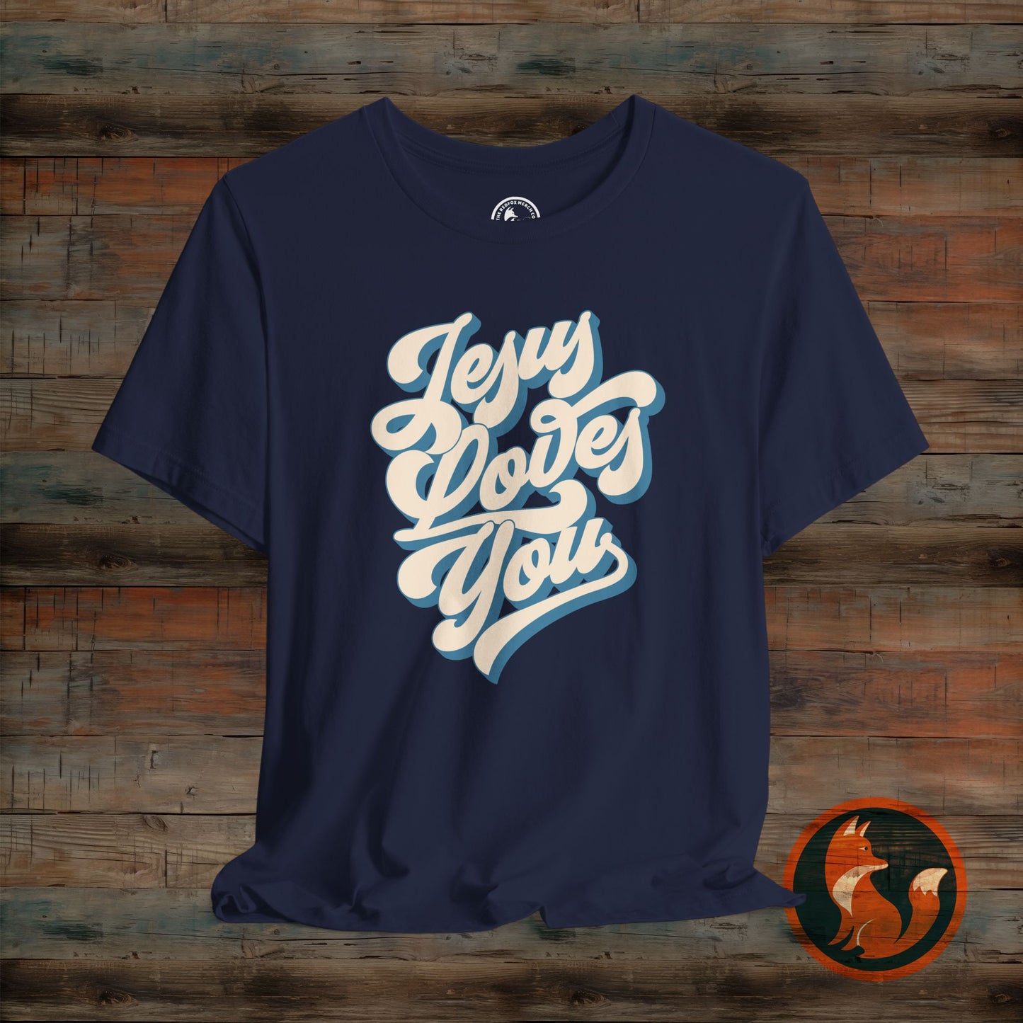 Jesus Loves You Unisex Tee, Inspirational T-Shirt, Faith-Based Apparel, Gift for Christians, Casual Everyday Wear