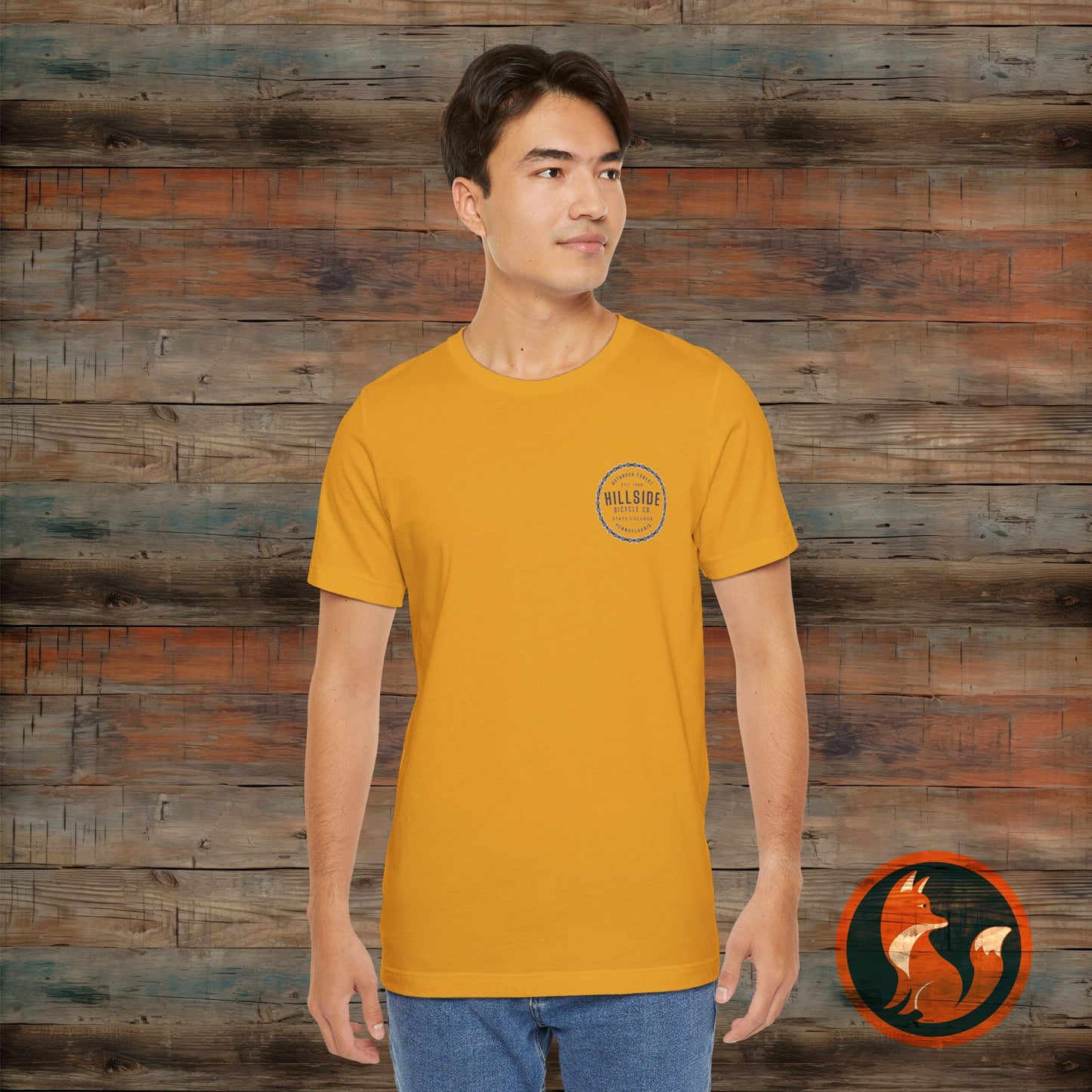 Vintage Bicycle Co. Tee - Unisex Jersey Short Sleeve T-Shirt, Retro Graphic Tee, Bike Lover Gift, Casual Wear, Summer Essential