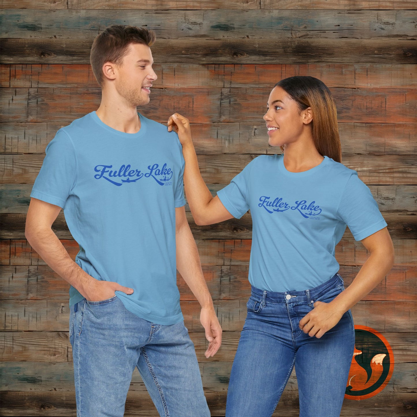 Lake Vibes Unisex T-Shirt - Fuller Lake Graphic Tee, Summer Apparel, Outdoorsy Gift, Lake Lover Shirt, Casual Comfort Wear