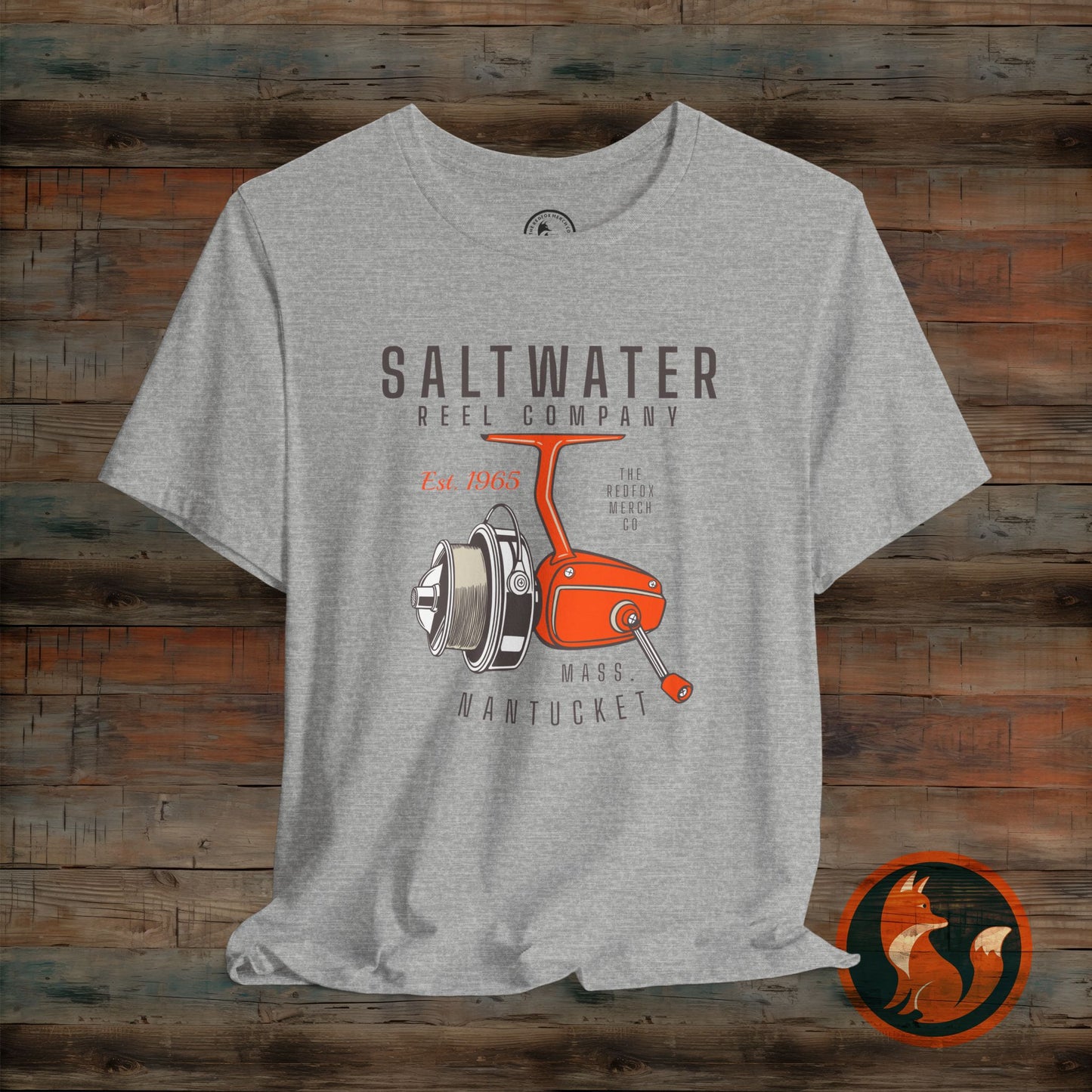 Saltwater Fishing Tee, Vintage Style Shirt, Angler Gift, Beachwear, Casual Outdoor Top, Summer Fishing Apparel