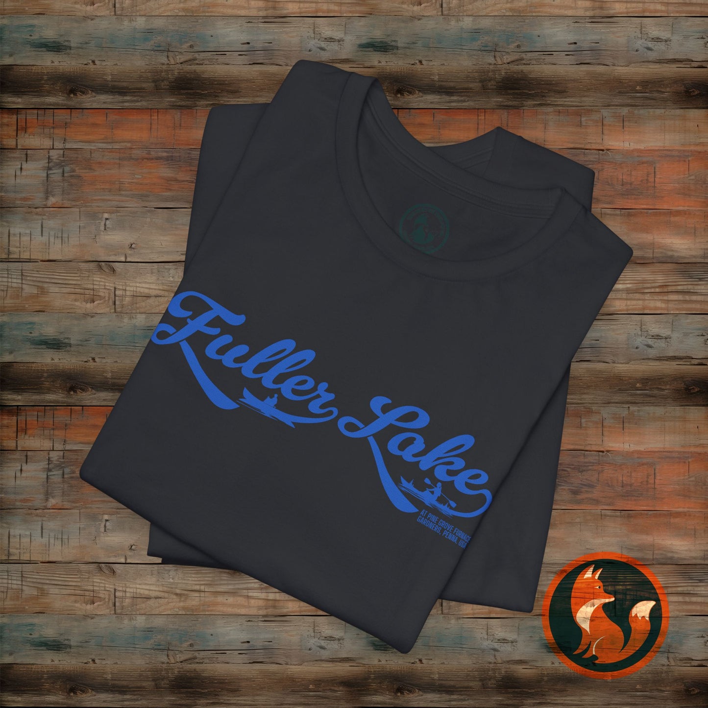 Lake Vibes Unisex T-Shirt - Fuller Lake Graphic Tee, Summer Apparel, Outdoorsy Gift, Lake Lover Shirt, Casual Comfort Wear