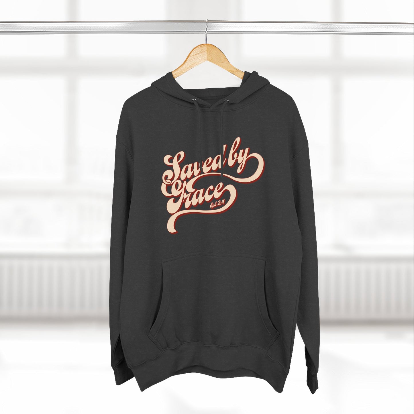 Cozy Inspirational Fleece Hoodie, Casual Wear, Gifts for Friends, Cool Weather Apparel, Relaxed Fit, Everyday Comfort