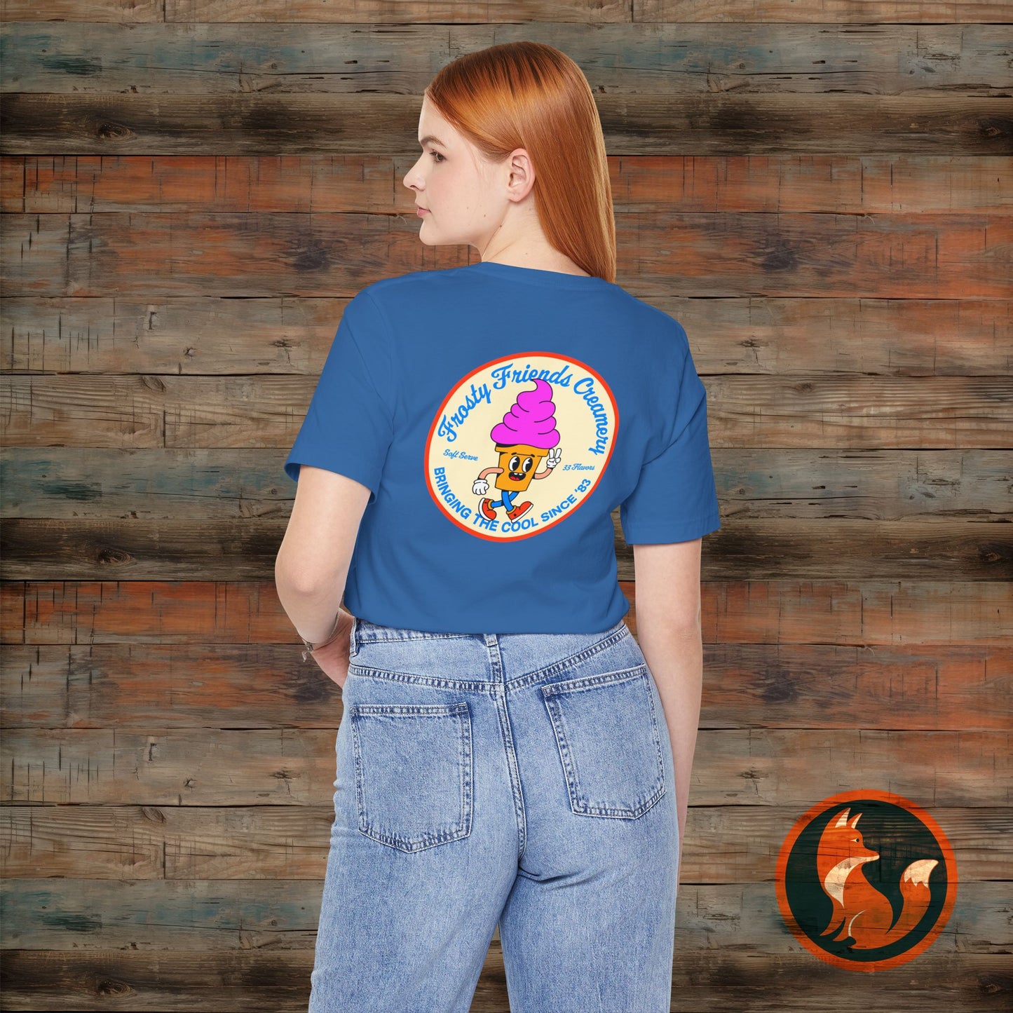 Ice Cream Parlor Tee, Cute Summer Shirt, Fun Gift for Friends, Unisex Graphic Tee, Ice Cream Lovers Apparel, Retro Design T-Shirt