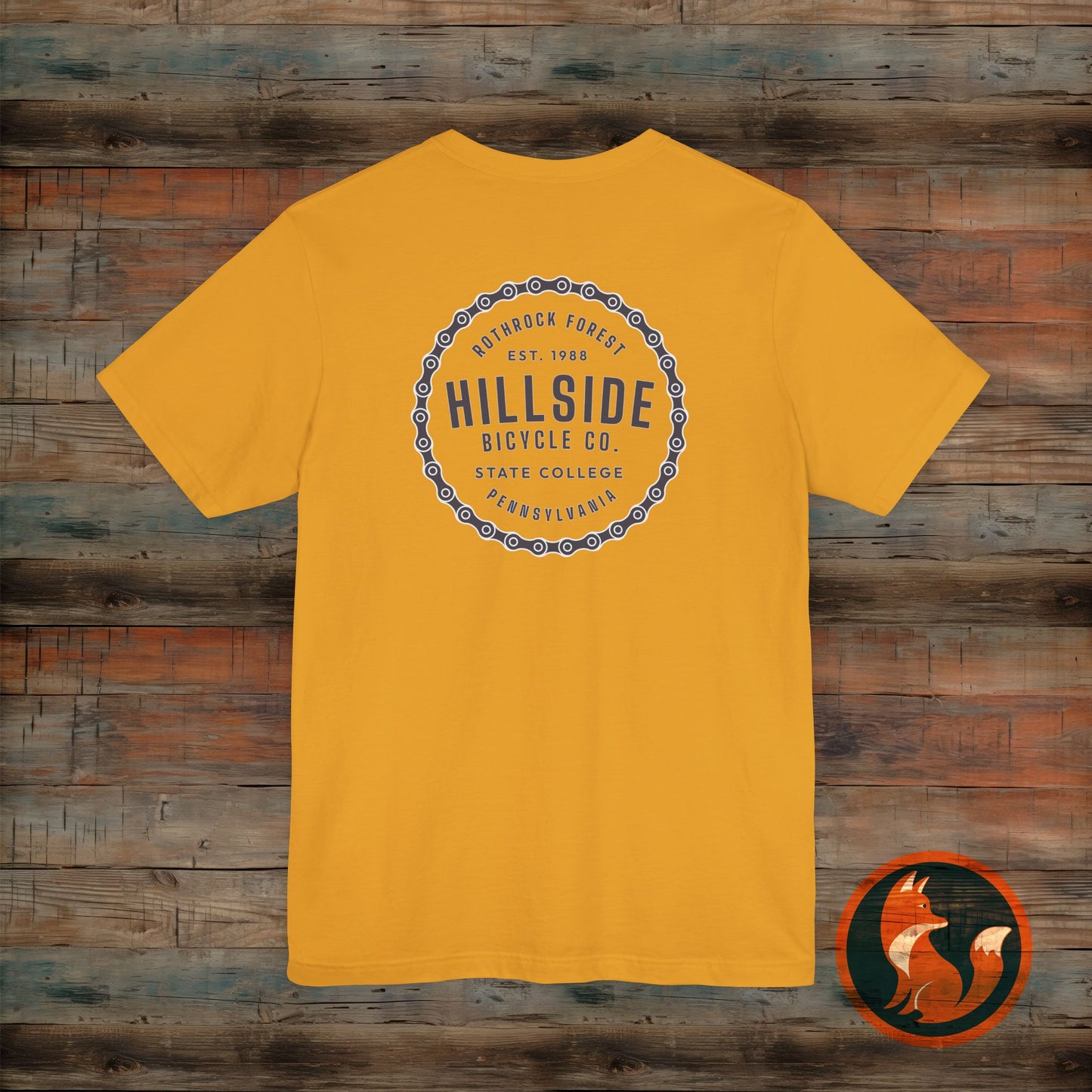 Vintage Bicycle Co. Tee - Unisex Jersey Short Sleeve T-Shirt, Retro Graphic Tee, Bike Lover Gift, Casual Wear, Summer Essential