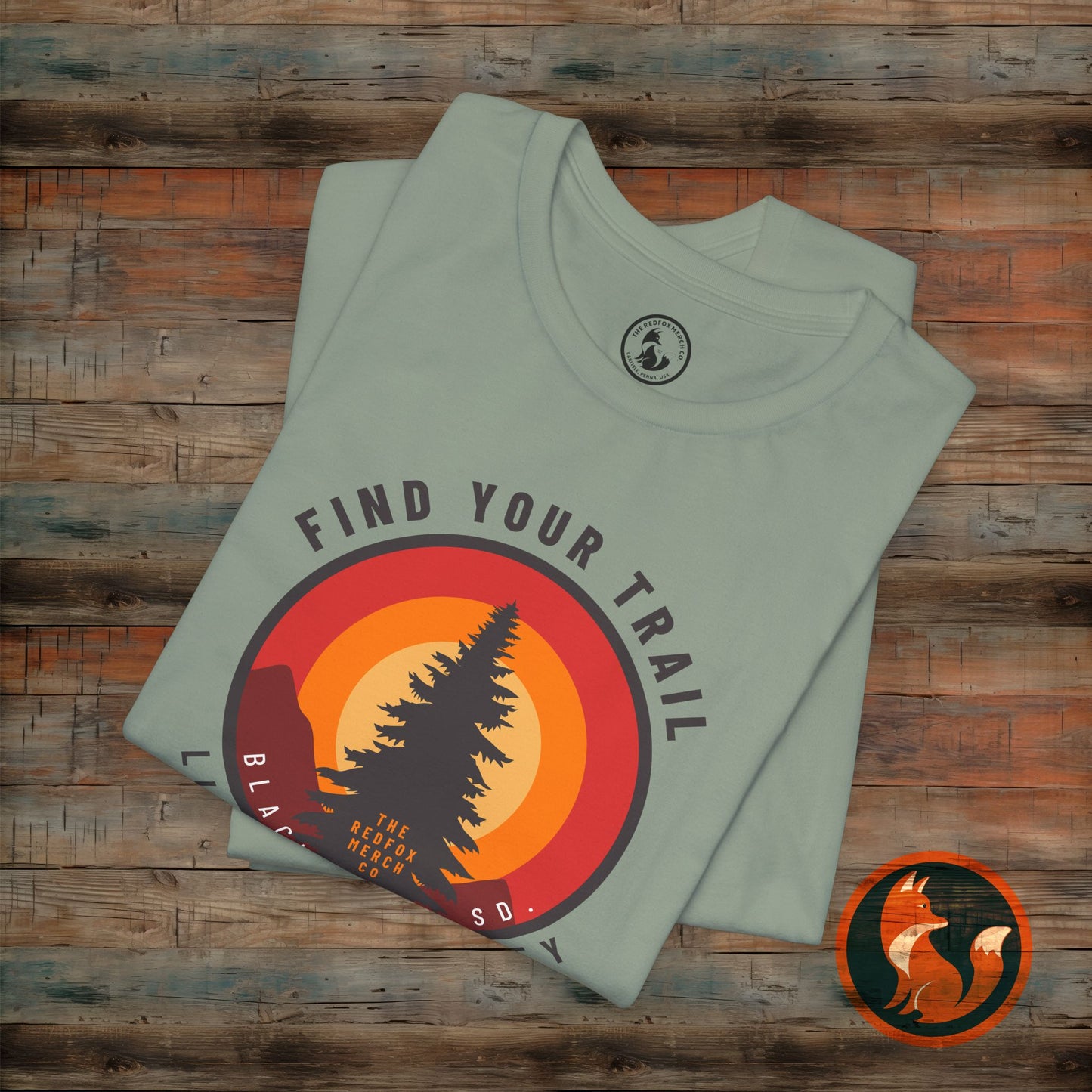Unisex Adventure T-Shirt - Find Your Trail, Live the Journey, Outdoor Tee, Hiking Gift, Nature Lover Apparel