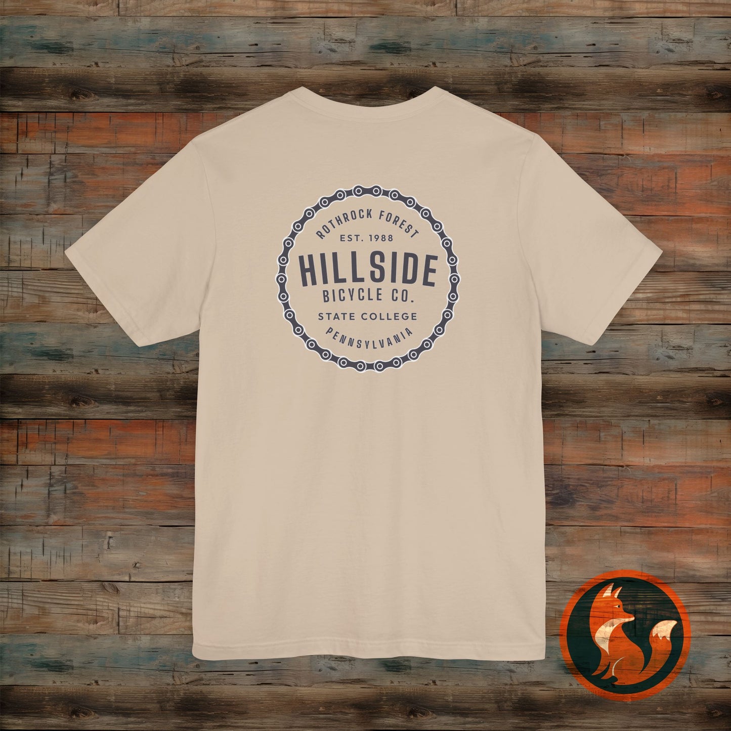 Vintage Bicycle Co. Tee - Unisex Jersey Short Sleeve T-Shirt, Retro Graphic Tee, Bike Lover Gift, Casual Wear, Summer Essential