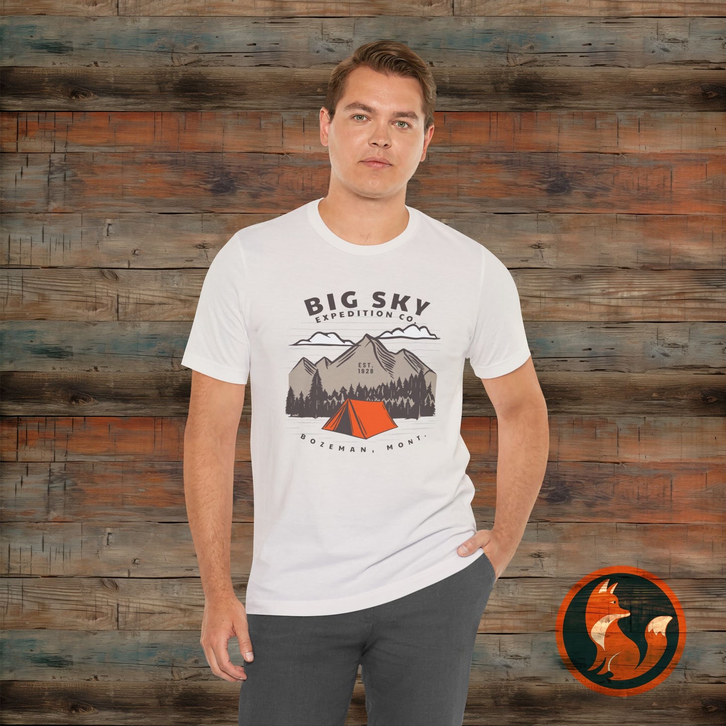 Adventure Inspired Graphic Tee, Outdoor T-Shirt, Camping Apparel, Nature Lover Gift, Travel Shirt, Big Sky Expedition