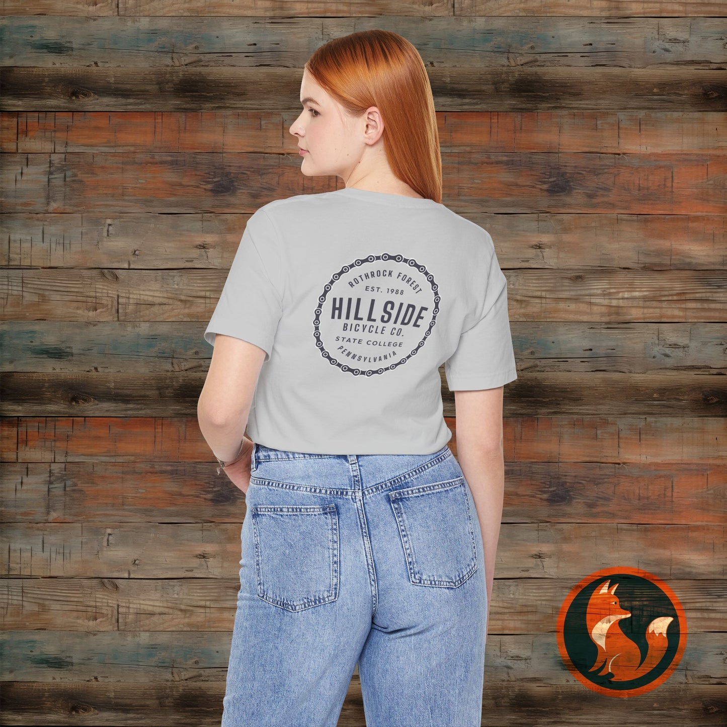 Vintage Bicycle Co. Tee - Unisex Jersey Short Sleeve T-Shirt, Retro Graphic Tee, Bike Lover Gift, Casual Wear, Summer Essential
