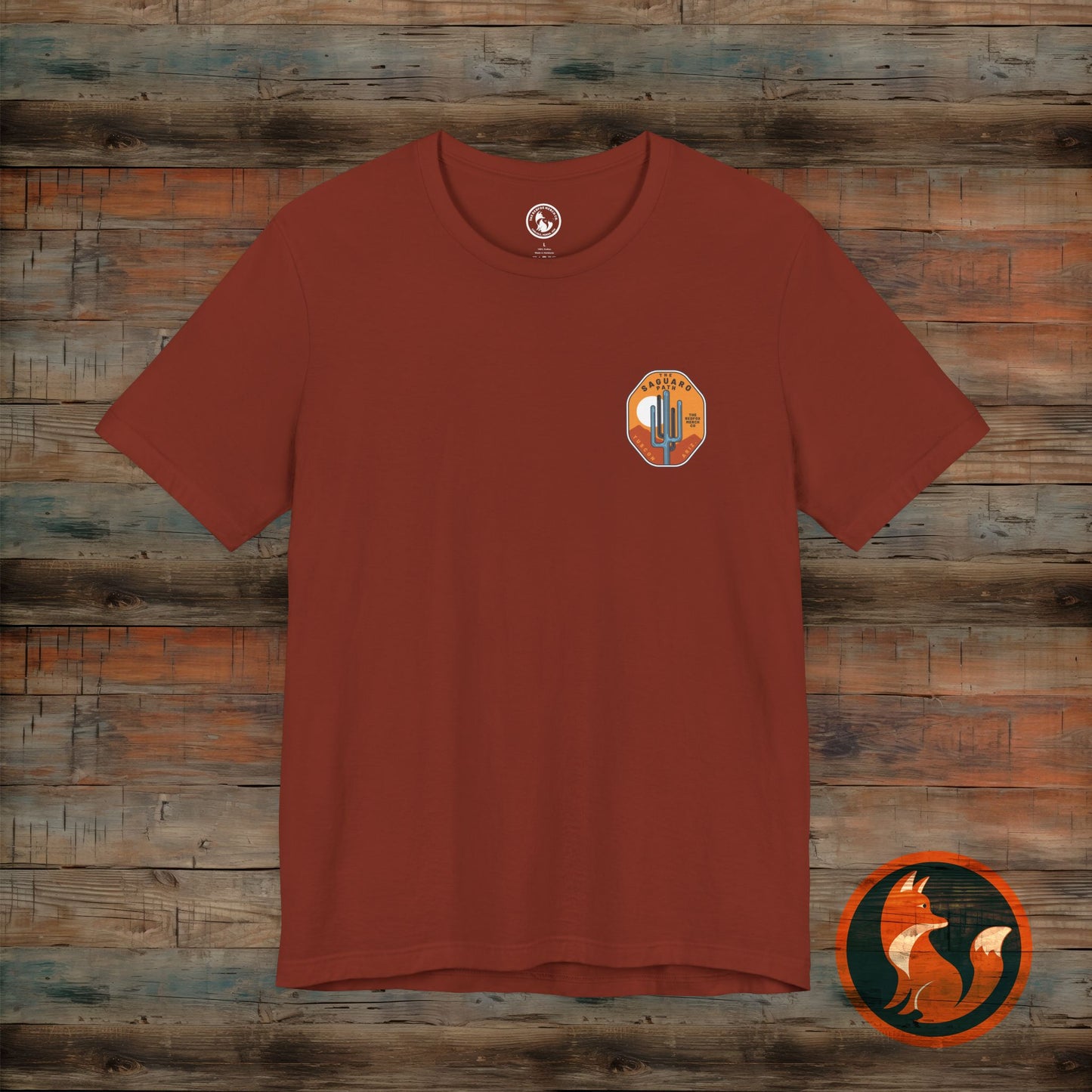 Saguaro Sunset Tee, Unisex Graphic Tee, Desert Vibes Shirt, Travel Souvenir T-Shirt, Outdoor Adventure Wear, Casual Summer Apparel