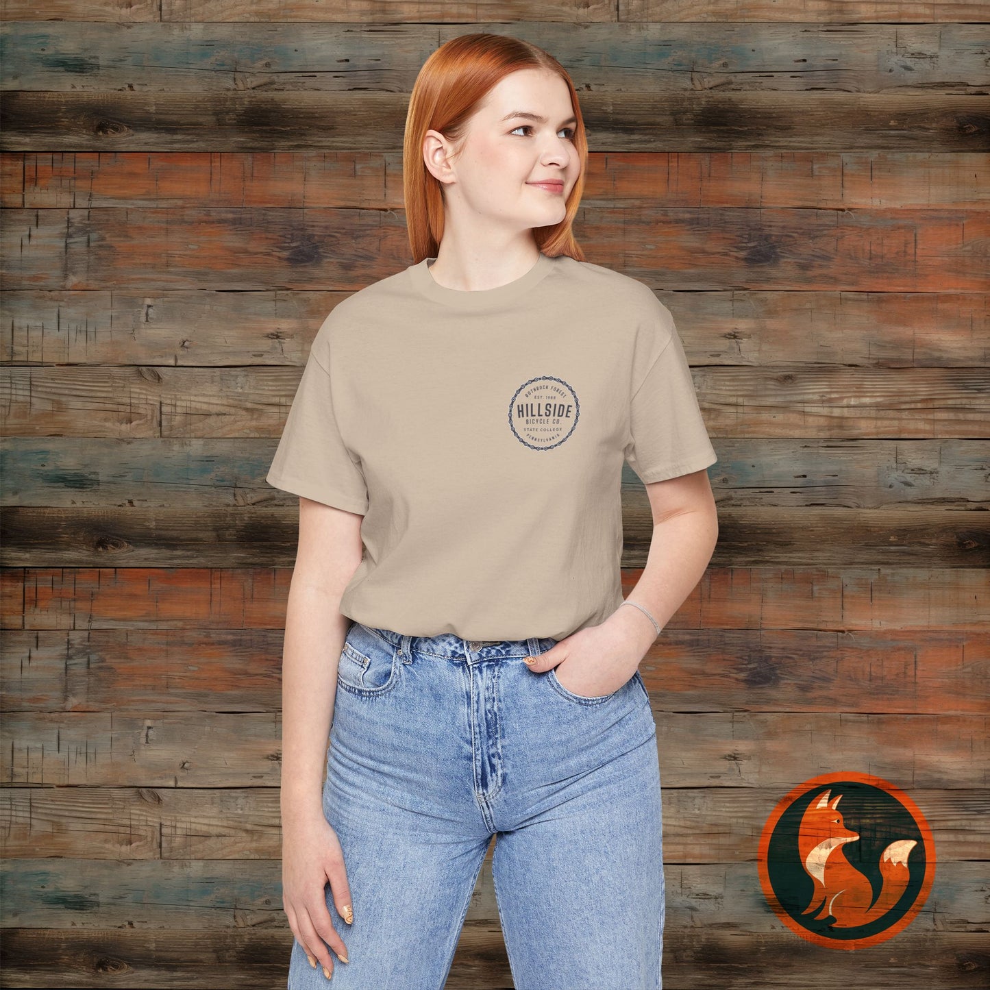 Vintage Bicycle Co. Tee - Unisex Jersey Short Sleeve T-Shirt, Retro Graphic Tee, Bike Lover Gift, Casual Wear, Summer Essential