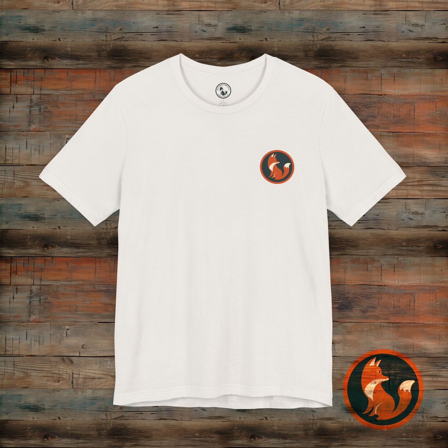 RedFox Graphic Tee for Official Merch, Casual Unisex Shirt, Outdoor Adventure Apparel, Gift for Wildlife Enthusiasts, Eco-Friendly Fashion