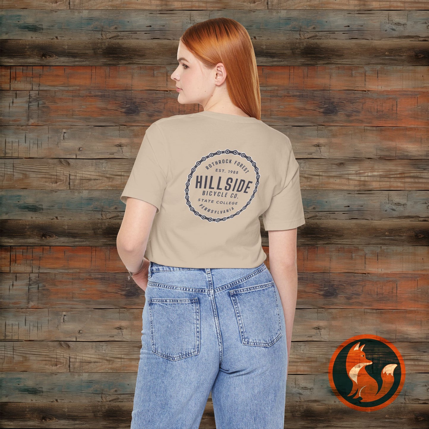 Vintage Bicycle Co. Tee - Unisex Jersey Short Sleeve T-Shirt, Retro Graphic Tee, Bike Lover Gift, Casual Wear, Summer Essential