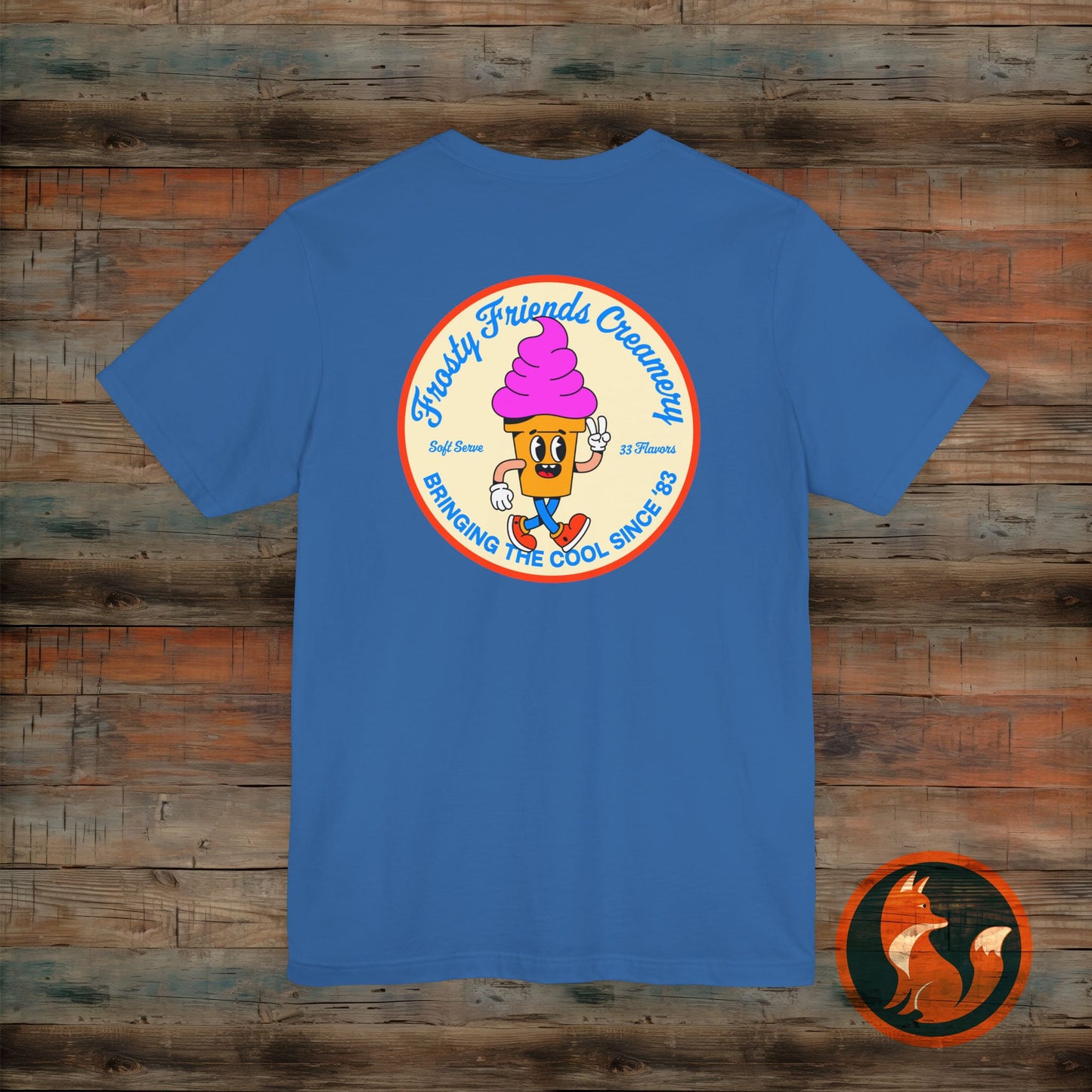 Ice Cream Parlor Tee, Cute Summer Shirt, Fun Gift for Friends, Unisex Graphic Tee, Ice Cream Lovers Apparel, Retro Design T-Shirt