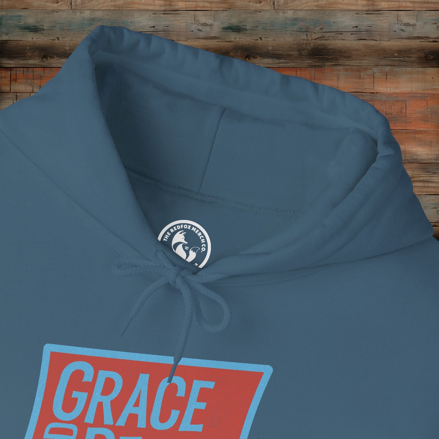Unisex Grace and Peace Hooded Sweatshirt | Cozy Gift for Faith, Spirituality, Relaxation, Thoughtful Occasions, Everyday Wear