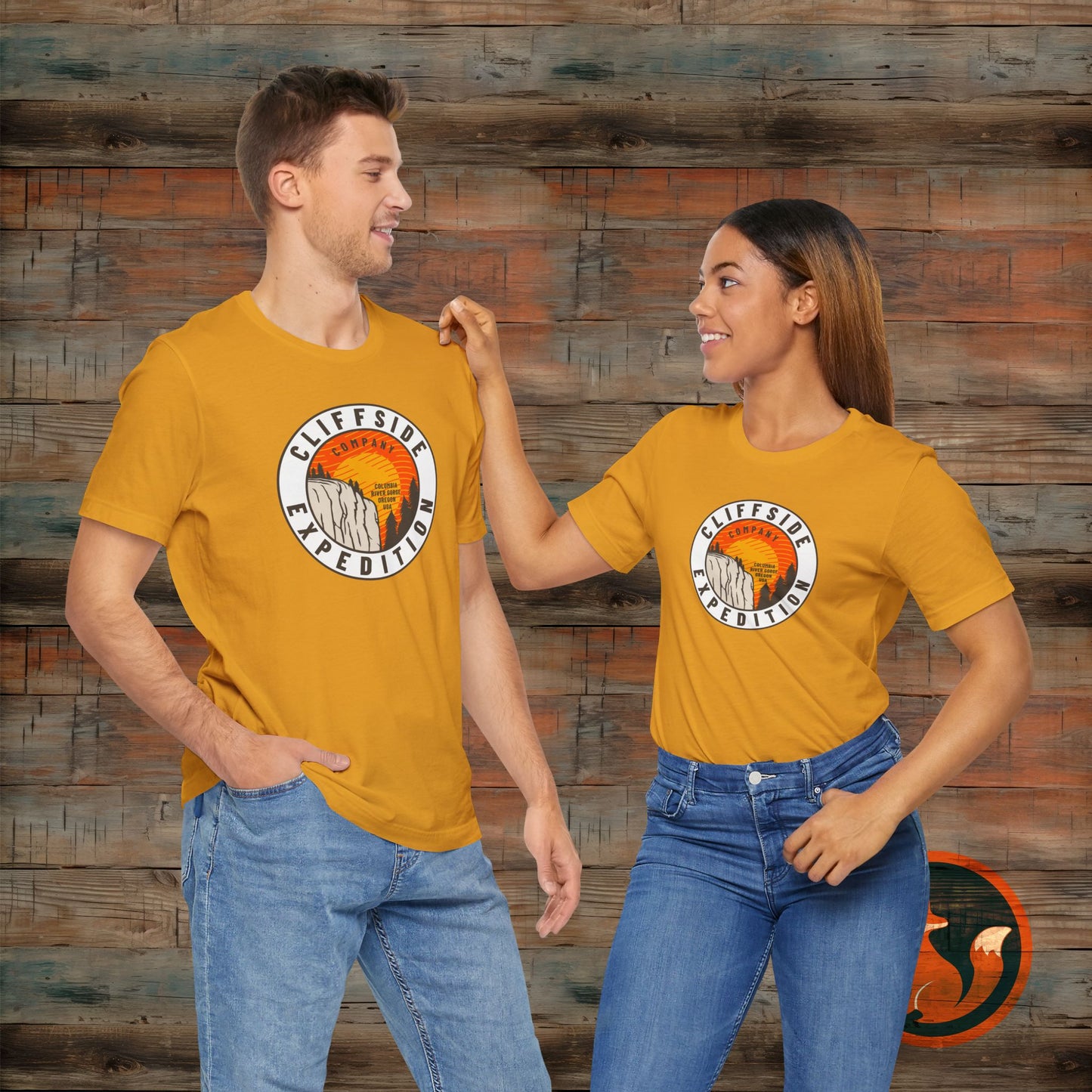 Cliffside Expedition Tee, Adventure Shirt, Unisex Outdoor Top, Travel T-Shirt, Hiking Apparel, Gift for Explorers