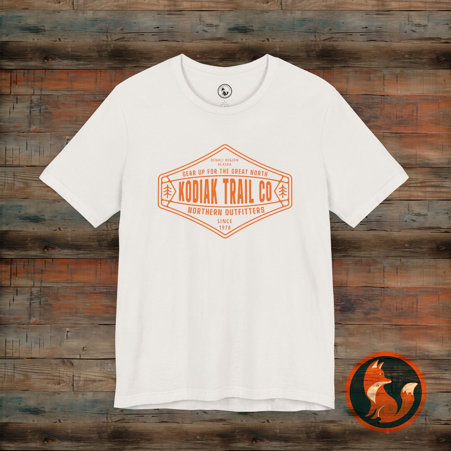 Rustic Outdoor Adventure Tee, Hiking Shirt, Vintage Style T-Shirt, Kodiak Trail Co Shirt, Great Outdoors Apparel