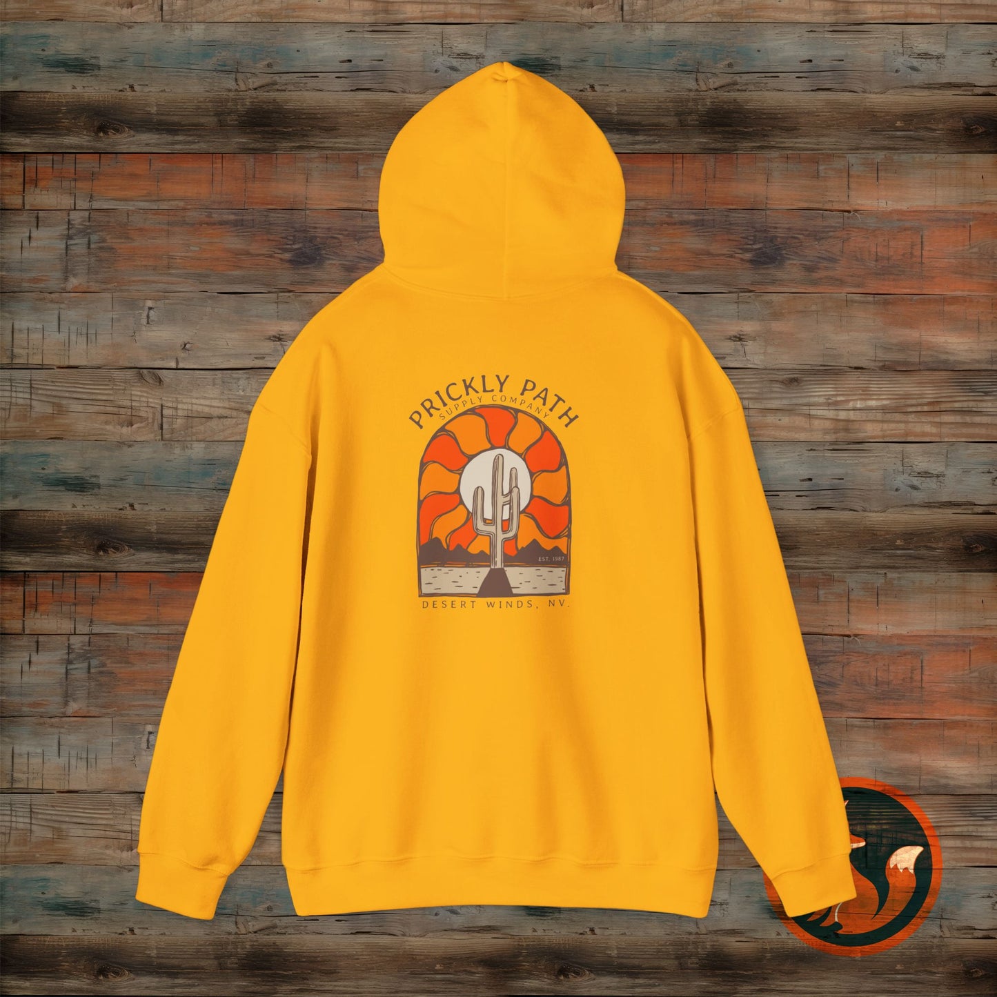 Desert Vibes Hoodie | Cozy Unisex Sweatshirt for Outdoor Lovers, Camping, Travel, Boho Style, Gift for Him/Her