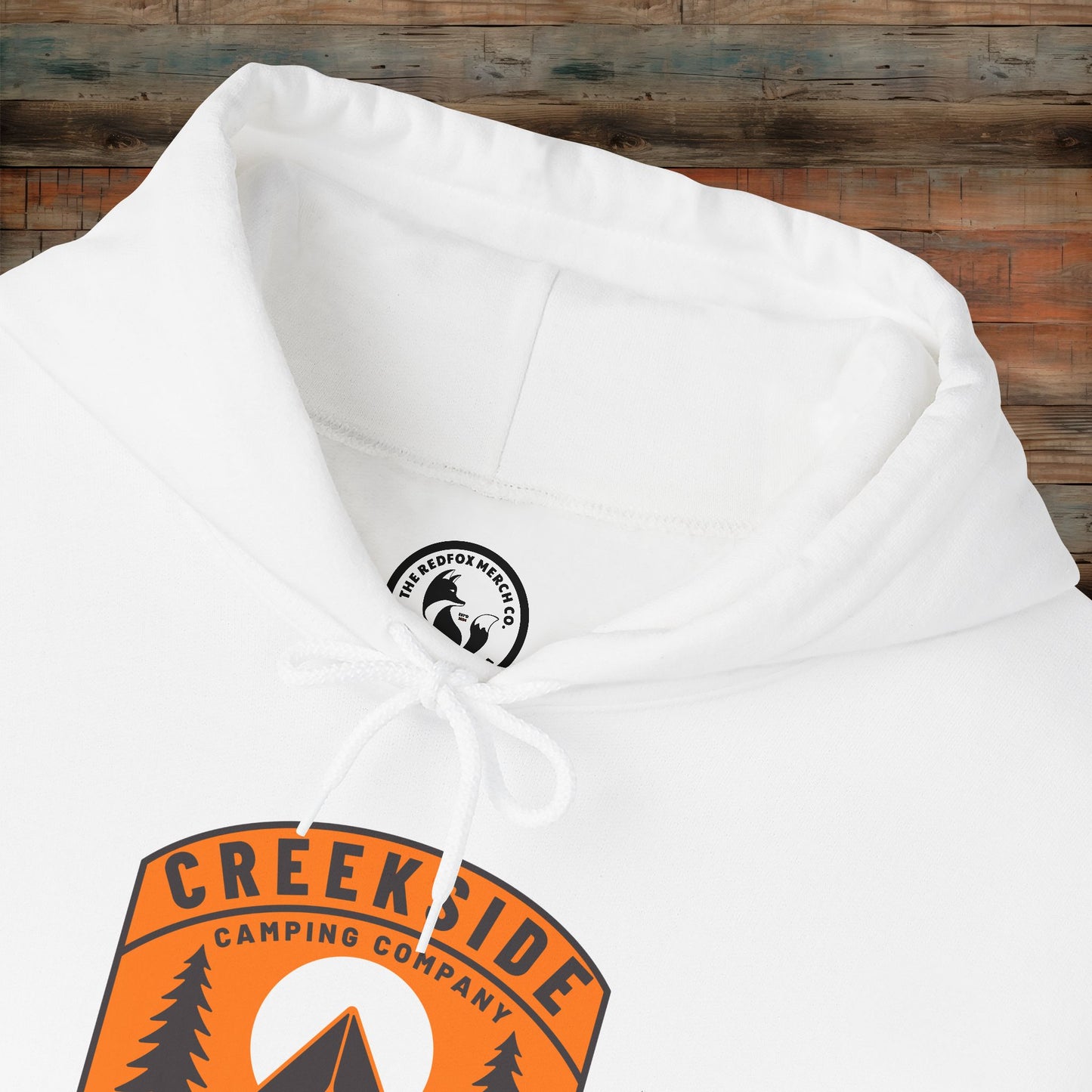 Creekside Retreat Unisex Hoodie, Camping Sweatshirt, Outdoor Adventure Apparel, Cozy Gift for Nature Lovers, Hiking Hooded Sweatshirt