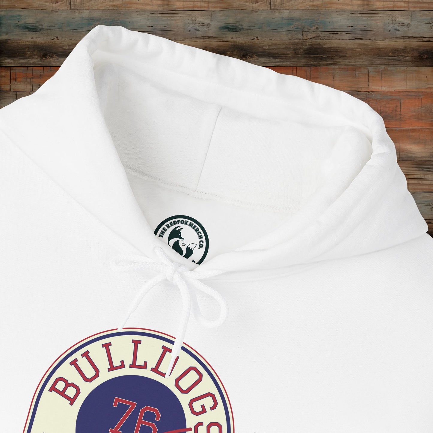 Vintage Bulldogs Hoodie, Unisex Sports Sweatshirt, Philadelphia Apparel, Cozy Game Day Gear, Unique Gift for Him/Her