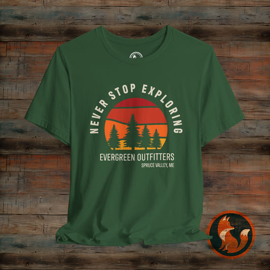 Adventure-Inspired Unisex Jersey Tee - Perfect for Explorers, Travel Lovers, Outdoor Enthusiasts, Vacation Wear, Gift for Nature Lovers
