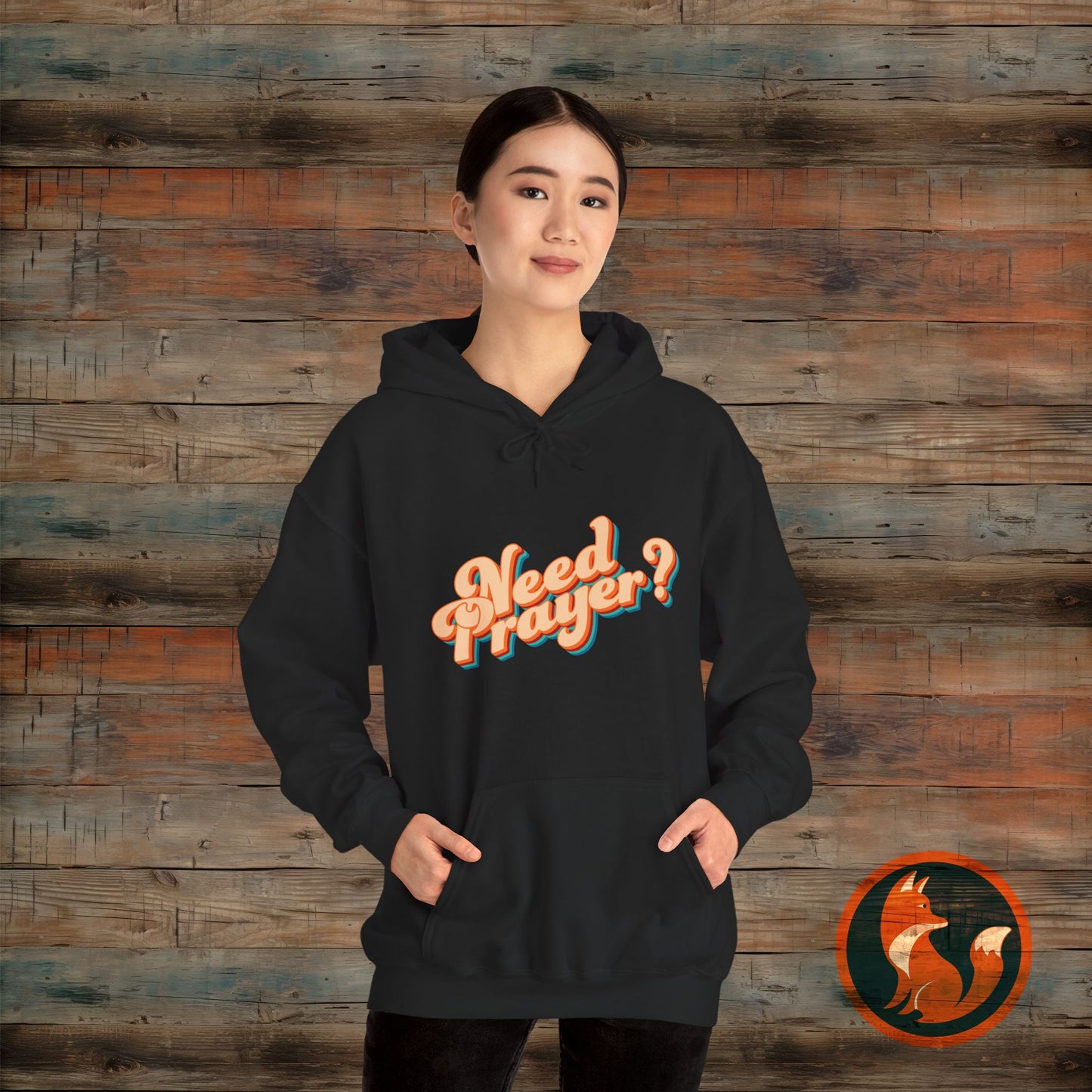Need Prayer? Unisex Hoodie - Cozy Christian Sweatshirt for Prayer Warriors, Faith Apparel, Gift for Friends, Spiritual Comfort