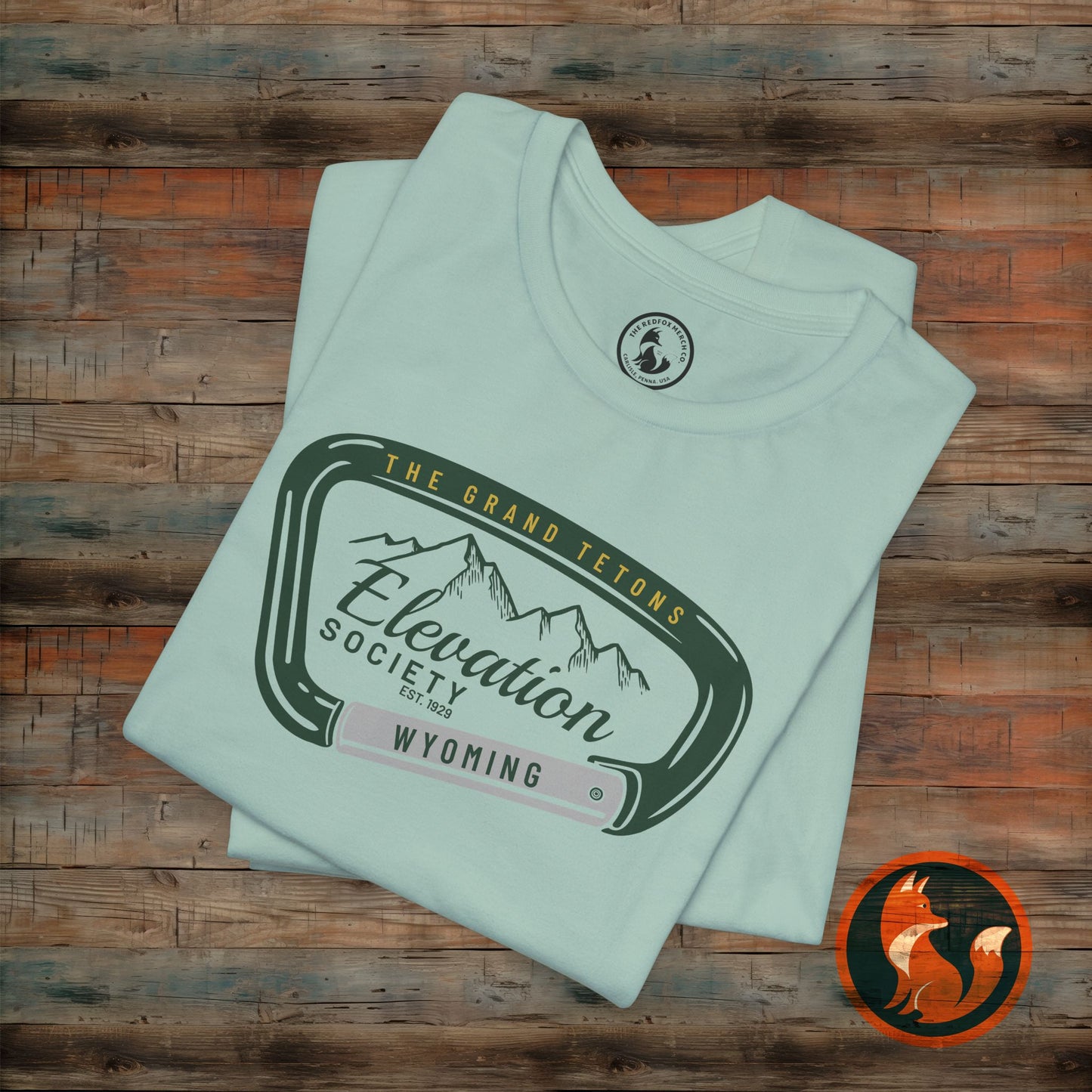 Elevation Society Unisex Tee, Mountain Lovers Shirt, Hiking Apparel, Gift for Adventurers, Outdoorsy T-Shirt