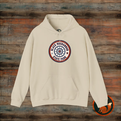 Black Moshannon State Park Hoodie, Cozy Sweatshirt for Outdoor Lovers, Perfect for Camping, Travel, Gifts, Nature Lovers